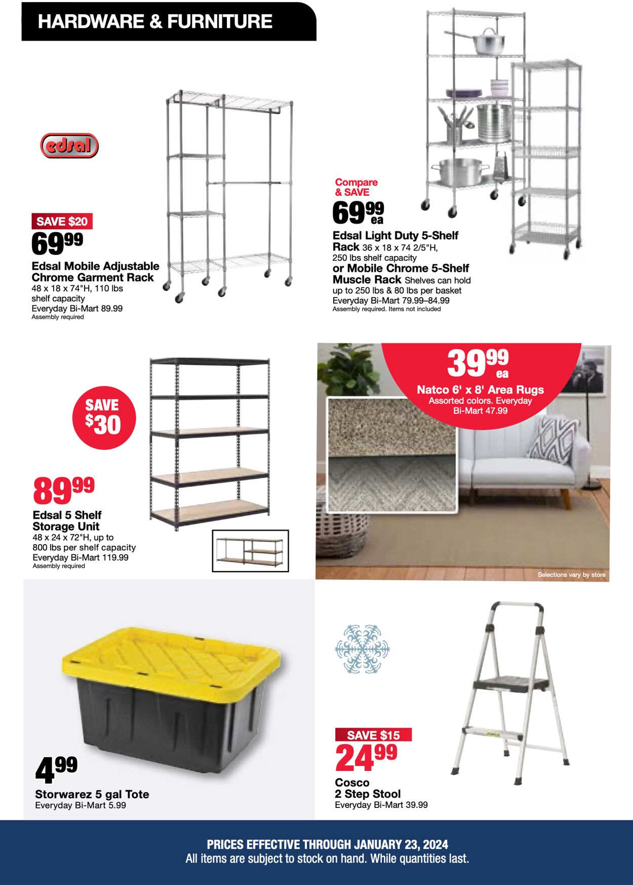 Catalogue Bi-Mart from 01/17/2024