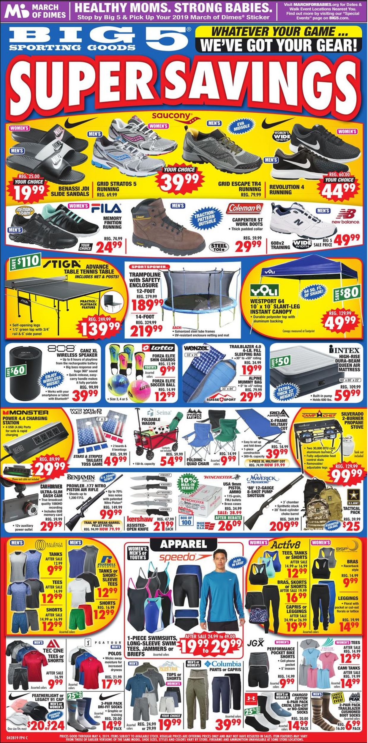 Catalogue Big 5 from 04/28/2019