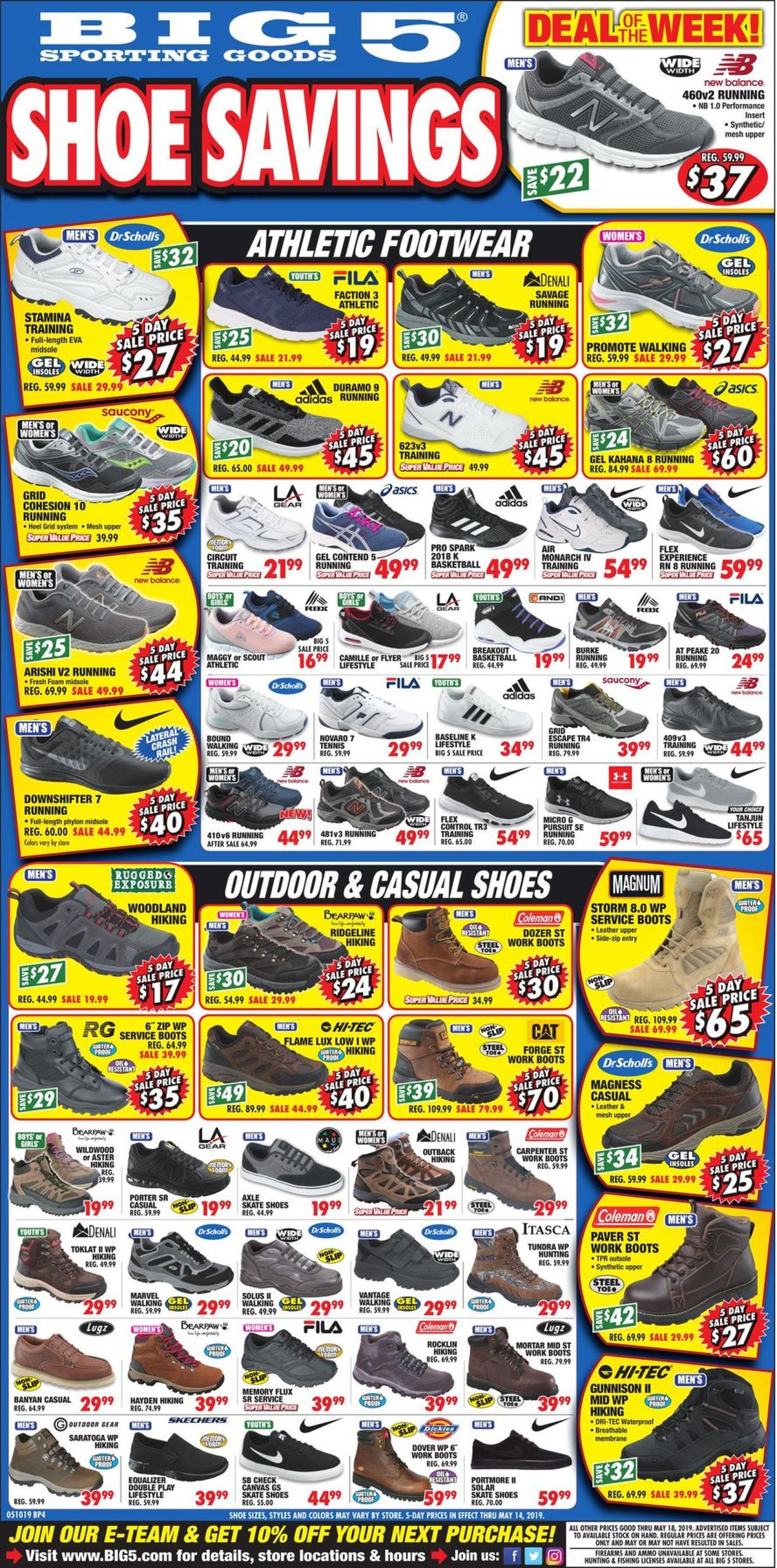 Catalogue Big 5 from 05/10/2019