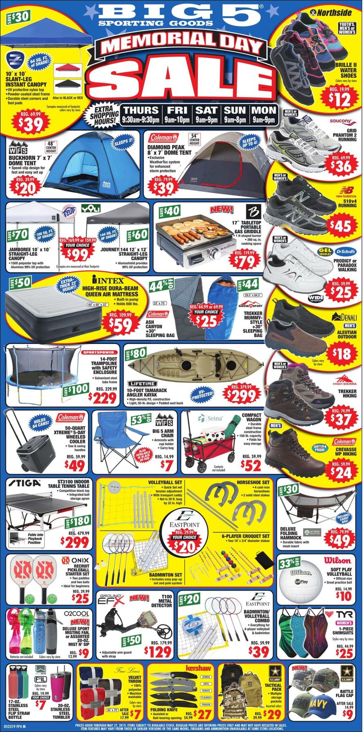 Catalogue Big 5 from 05/23/2019