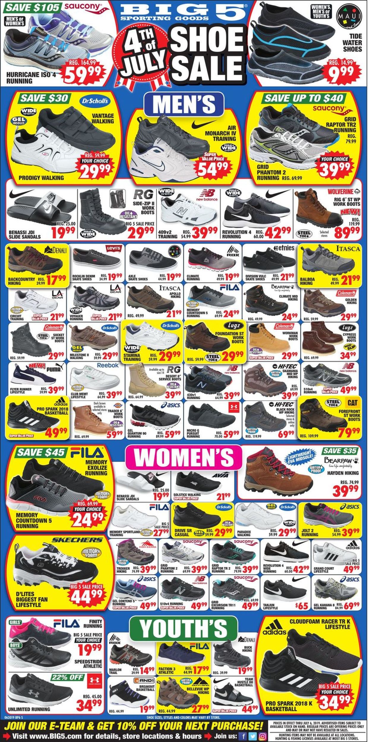 Catalogue Big 5 from 07/03/2019