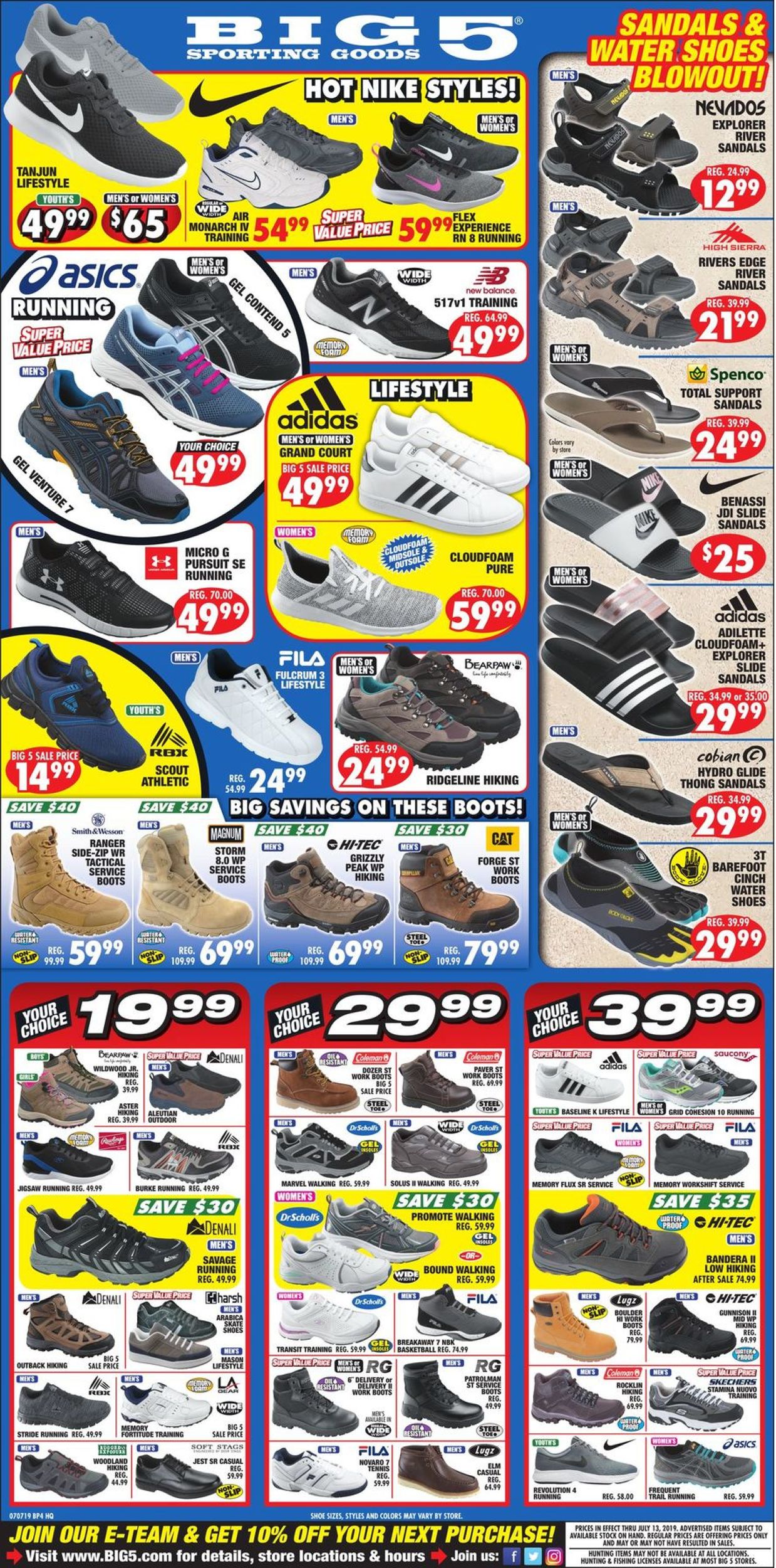 Catalogue Big 5 from 07/07/2019