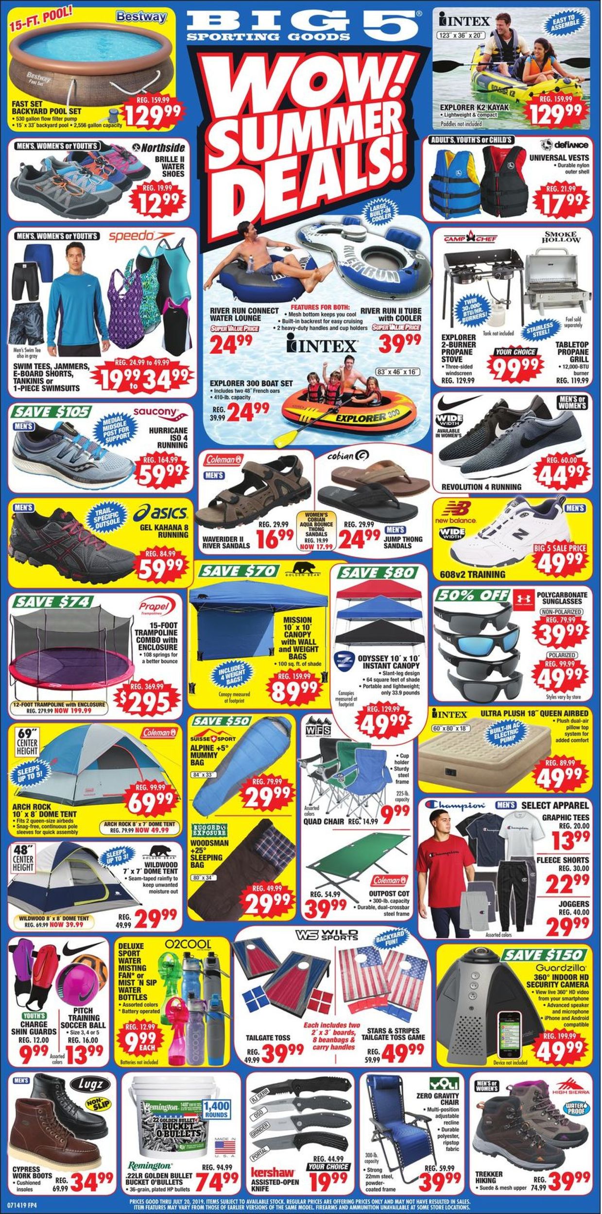 Catalogue Big 5 from 07/15/2019