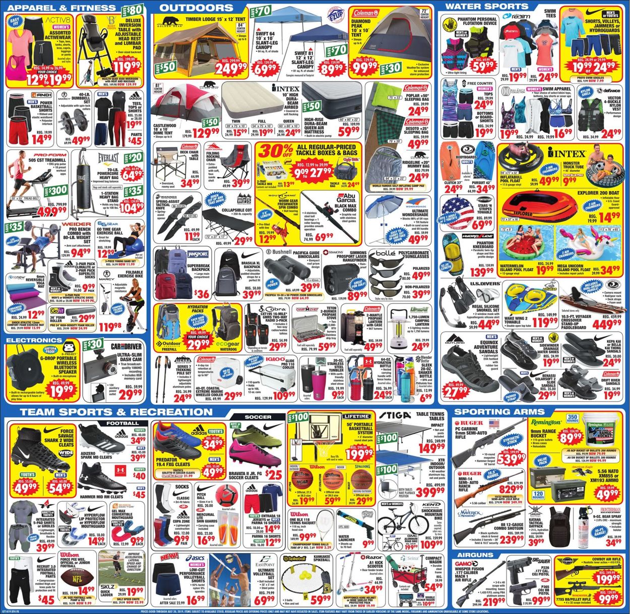 Catalogue Big 5 from 07/15/2019