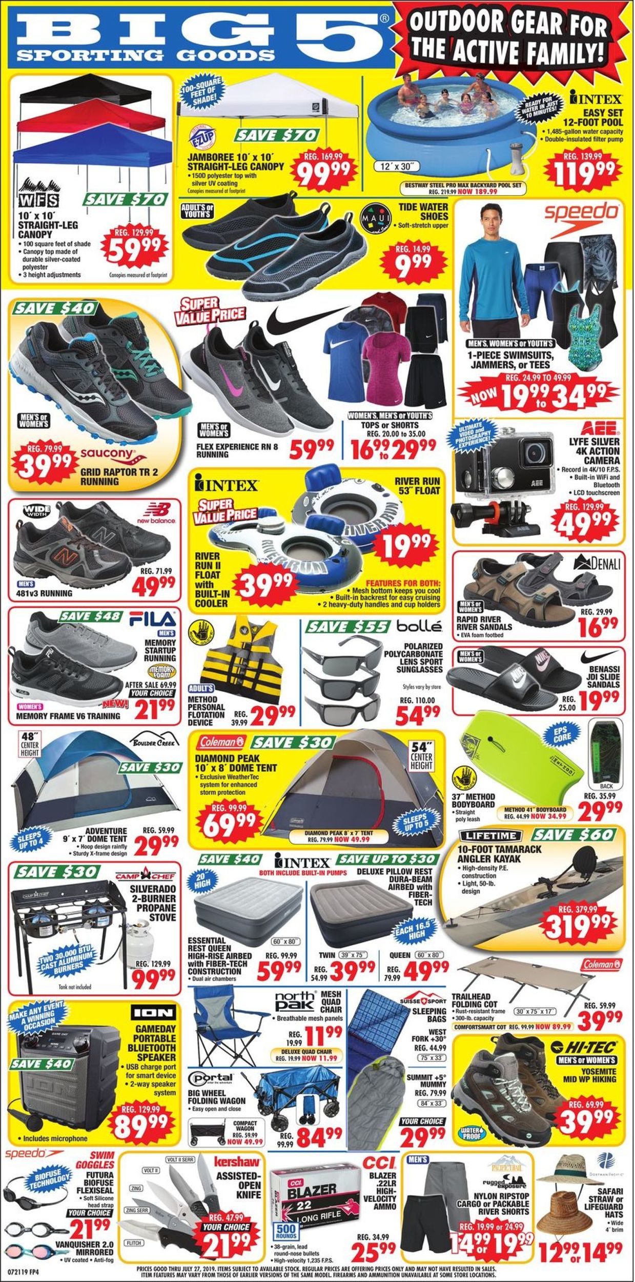 Catalogue Big 5 from 07/21/2019