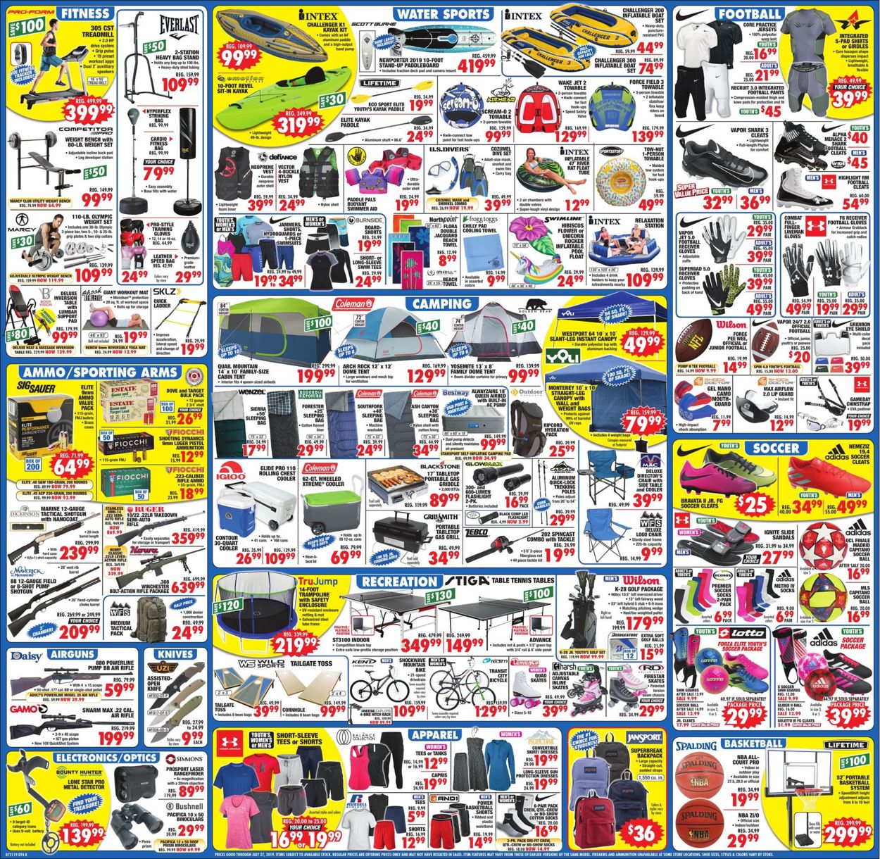Catalogue Big 5 from 07/21/2019