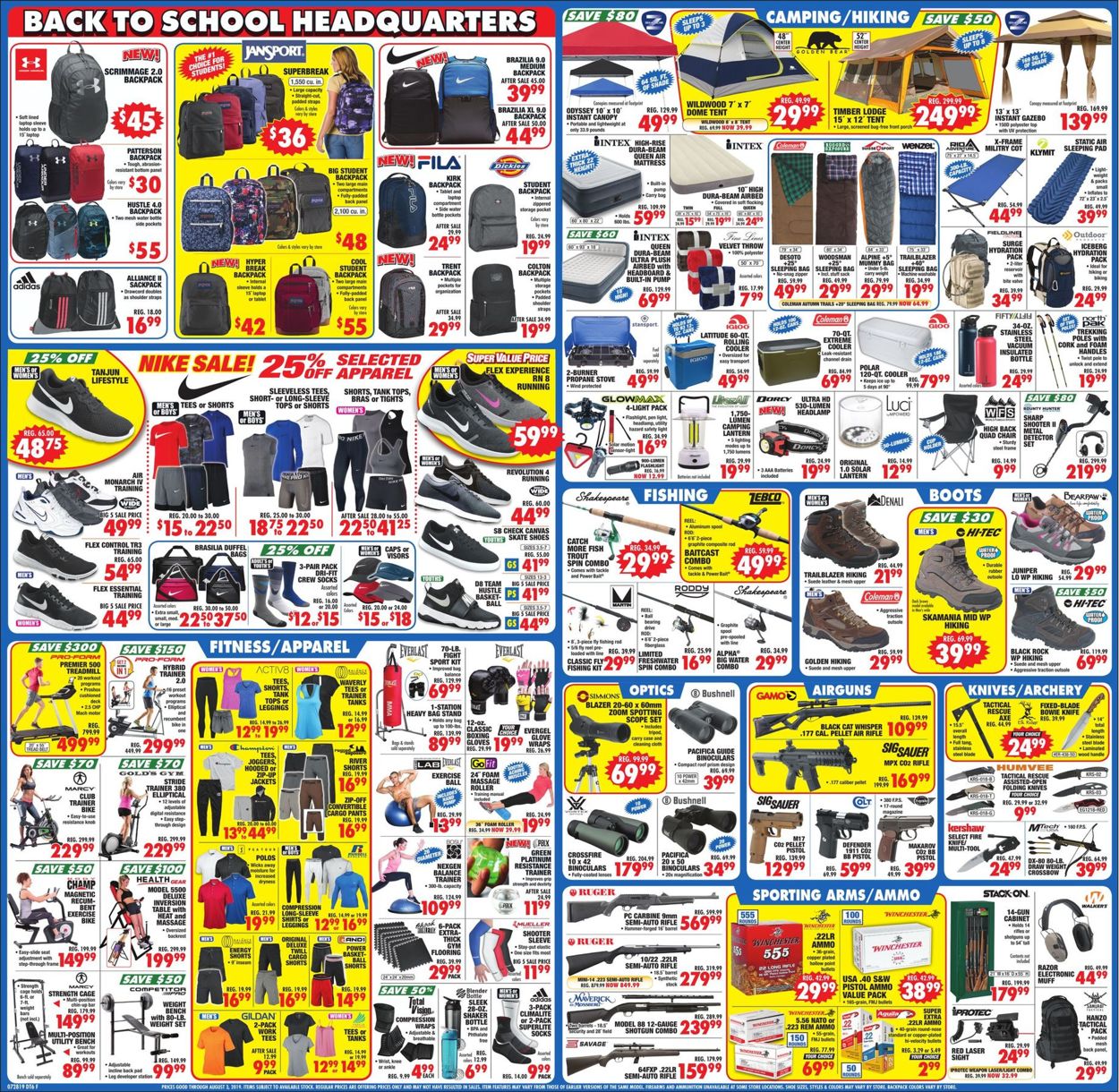 Catalogue Big 5 from 07/28/2019