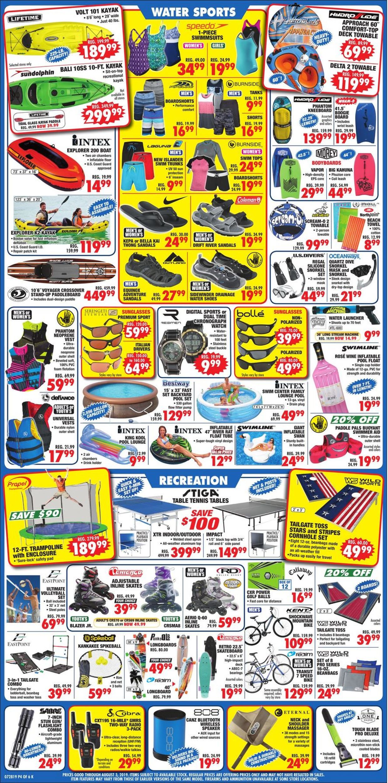 Catalogue Big 5 from 07/28/2019