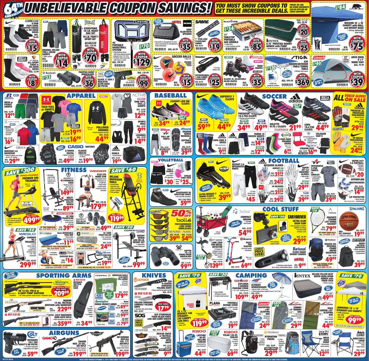 Catalogue Big 5 from 09/16/2019