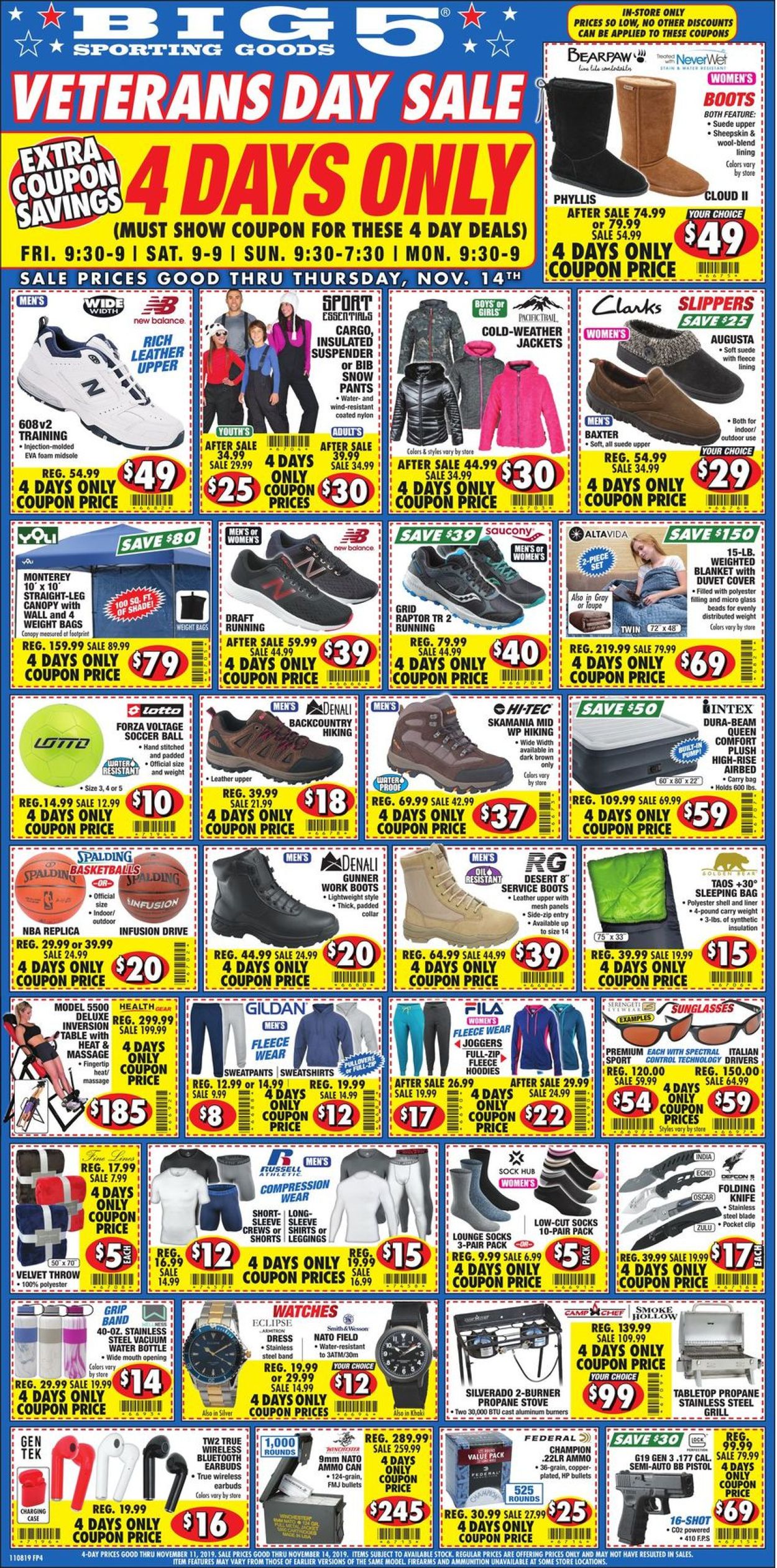 Catalogue Big 5 from 11/11/2019