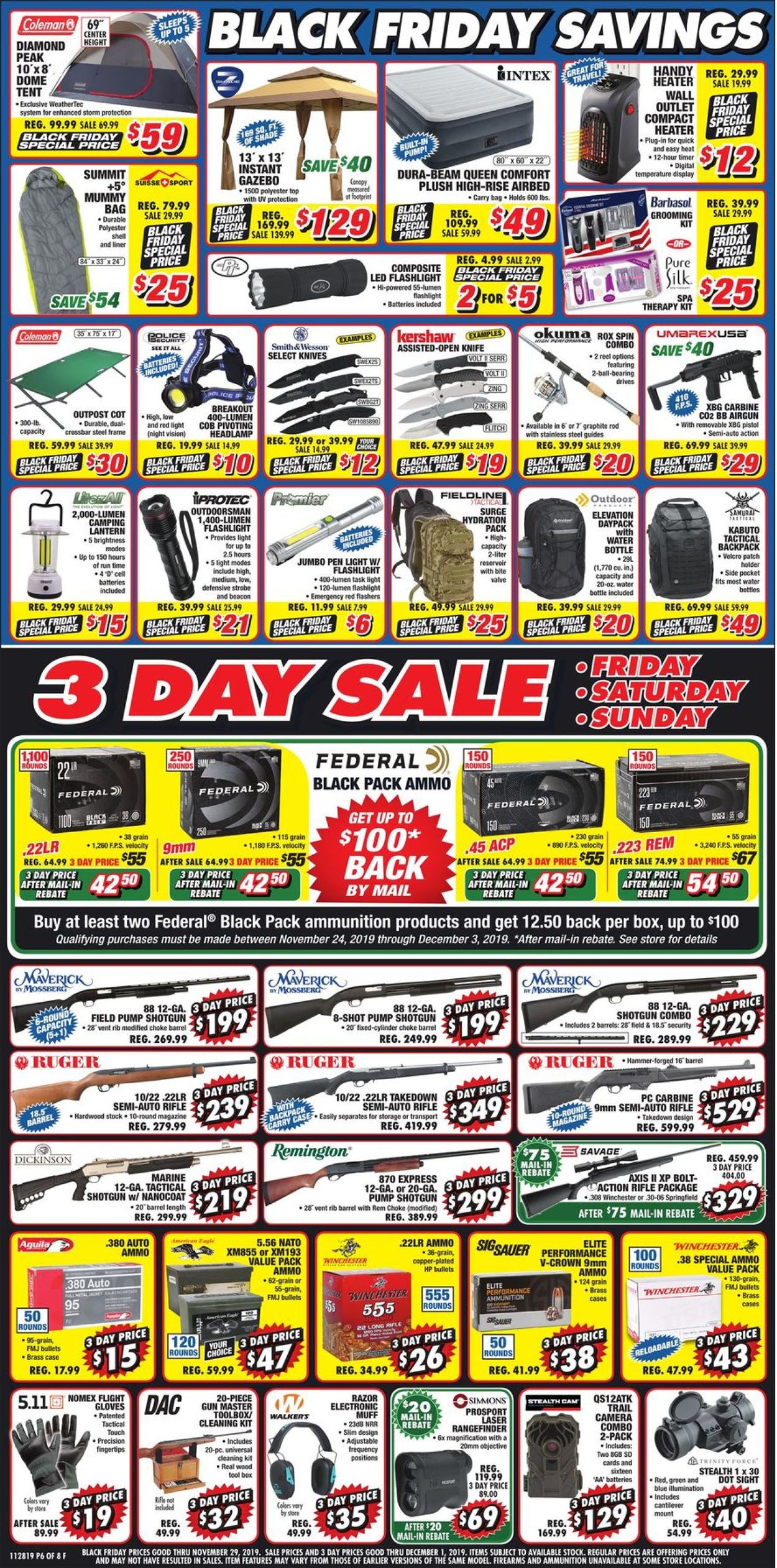 Catalogue Big 5 - Black Friday Special Prices 2019 from 11/29/2019