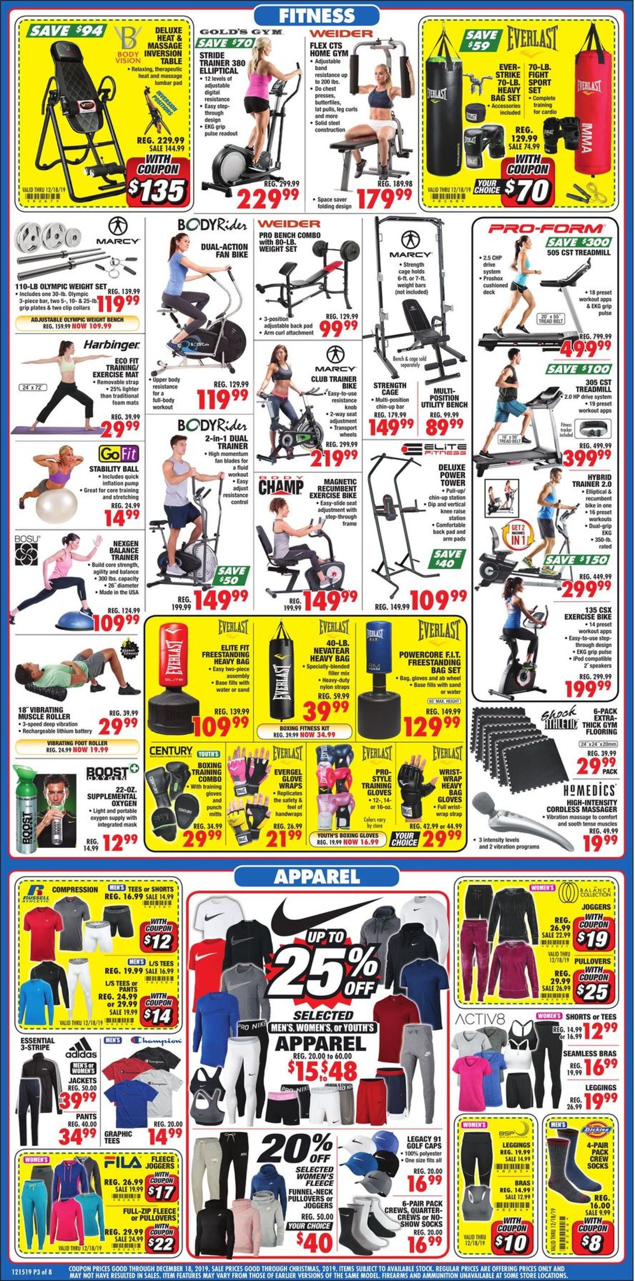 Catalogue Big 5 - Holiday Sale Ad 2019 from 12/15/2019