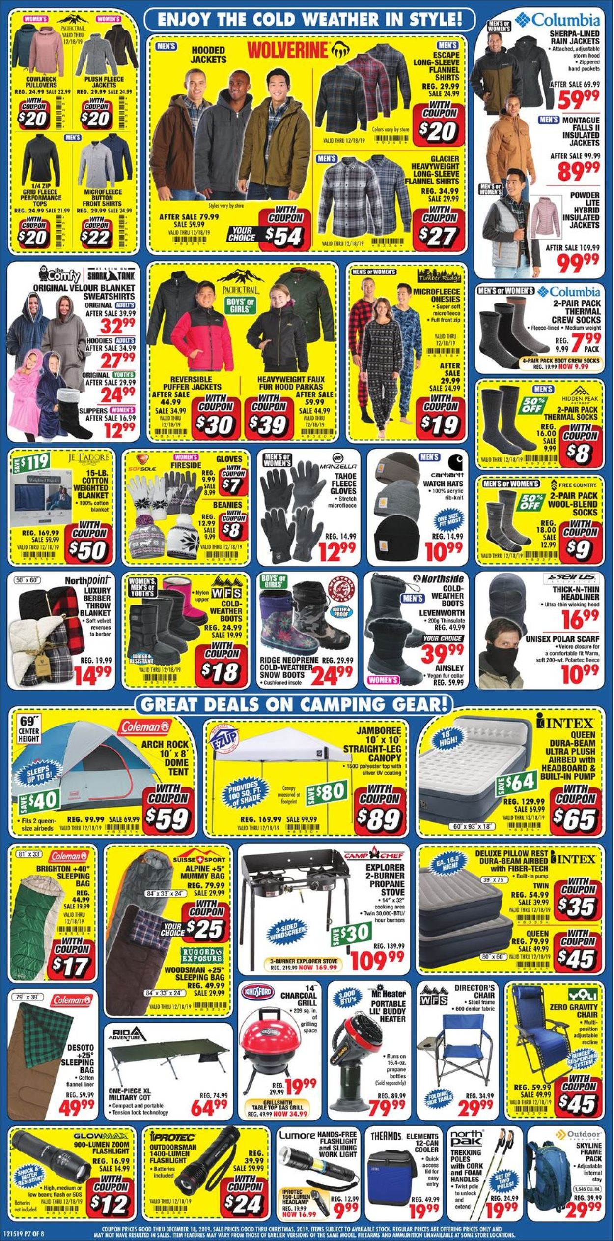 Catalogue Big 5 - Holiday Sale Ad 2019 from 12/15/2019