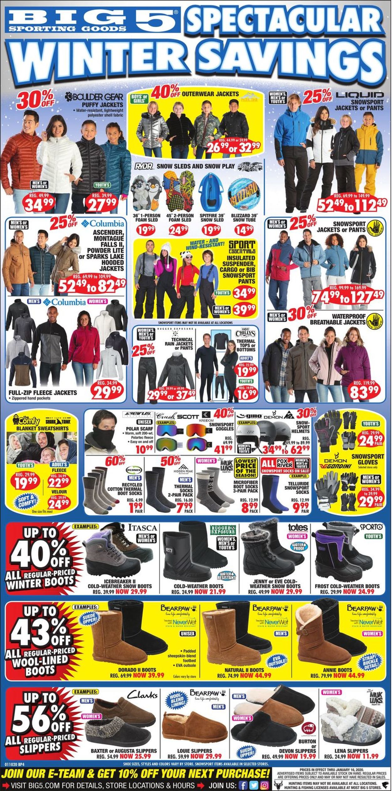 Catalogue Big 5 from 01/10/2020