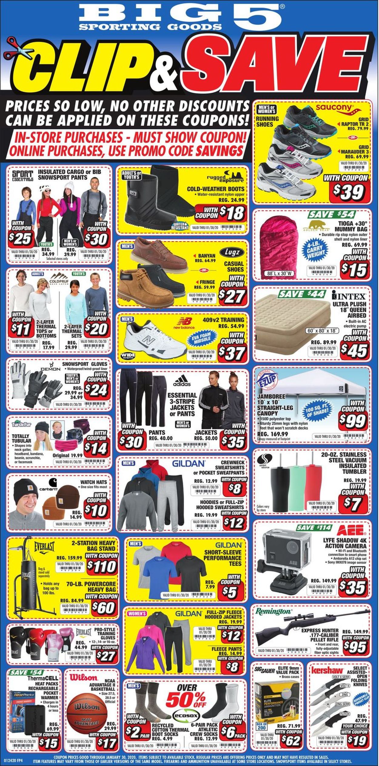 Catalogue Big 5 from 01/24/2020