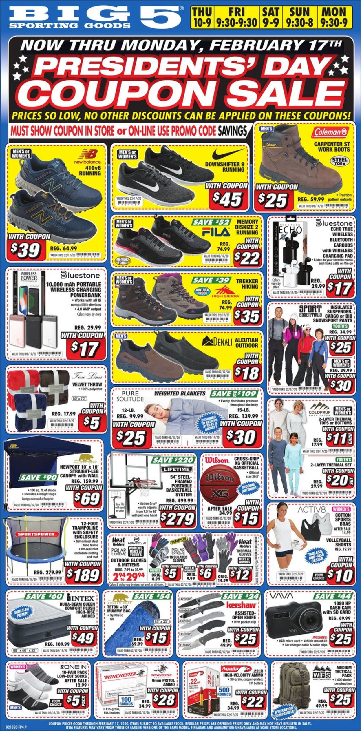Catalogue Big 5 from 02/13/2020