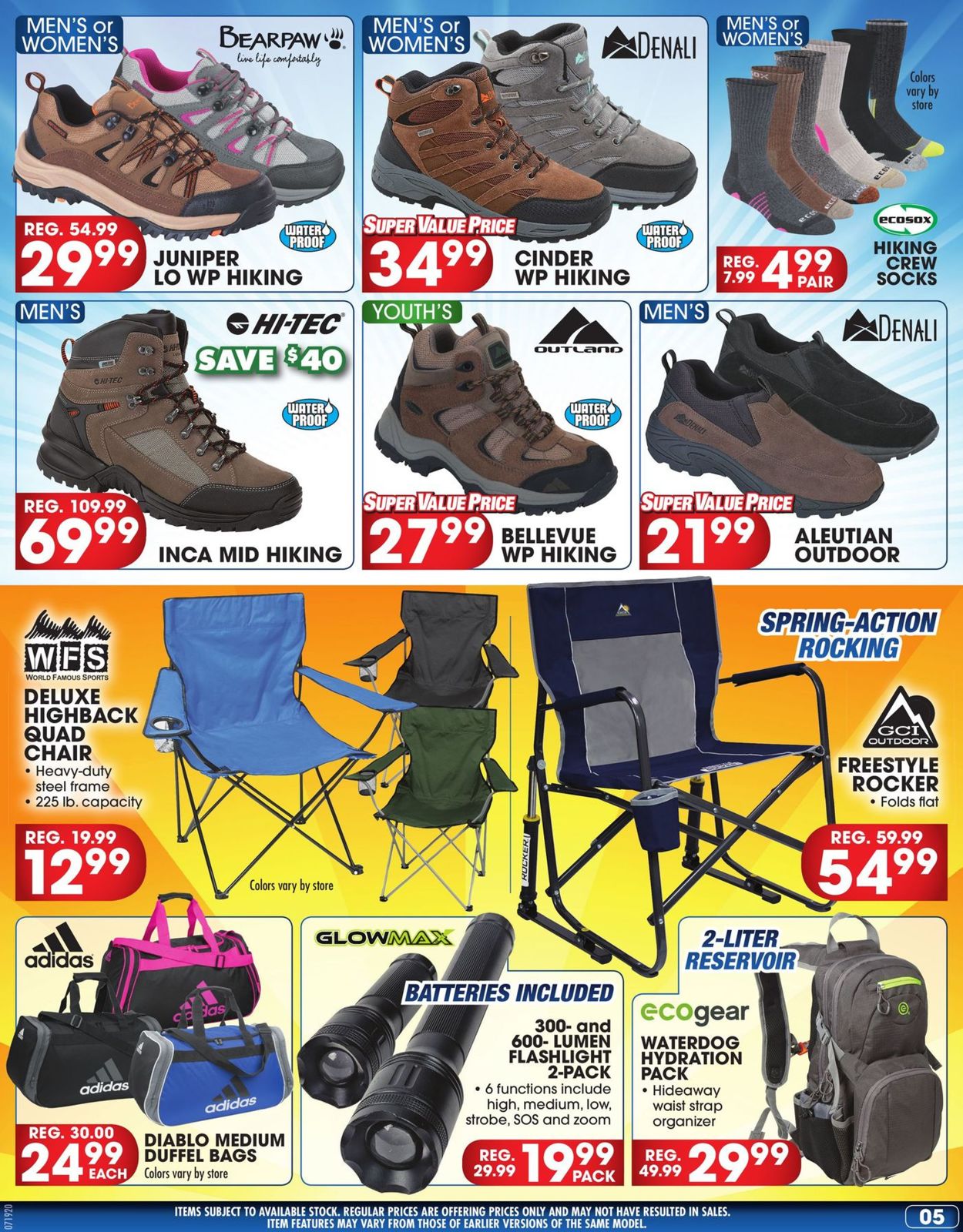 Catalogue Big 5 from 07/19/2020
