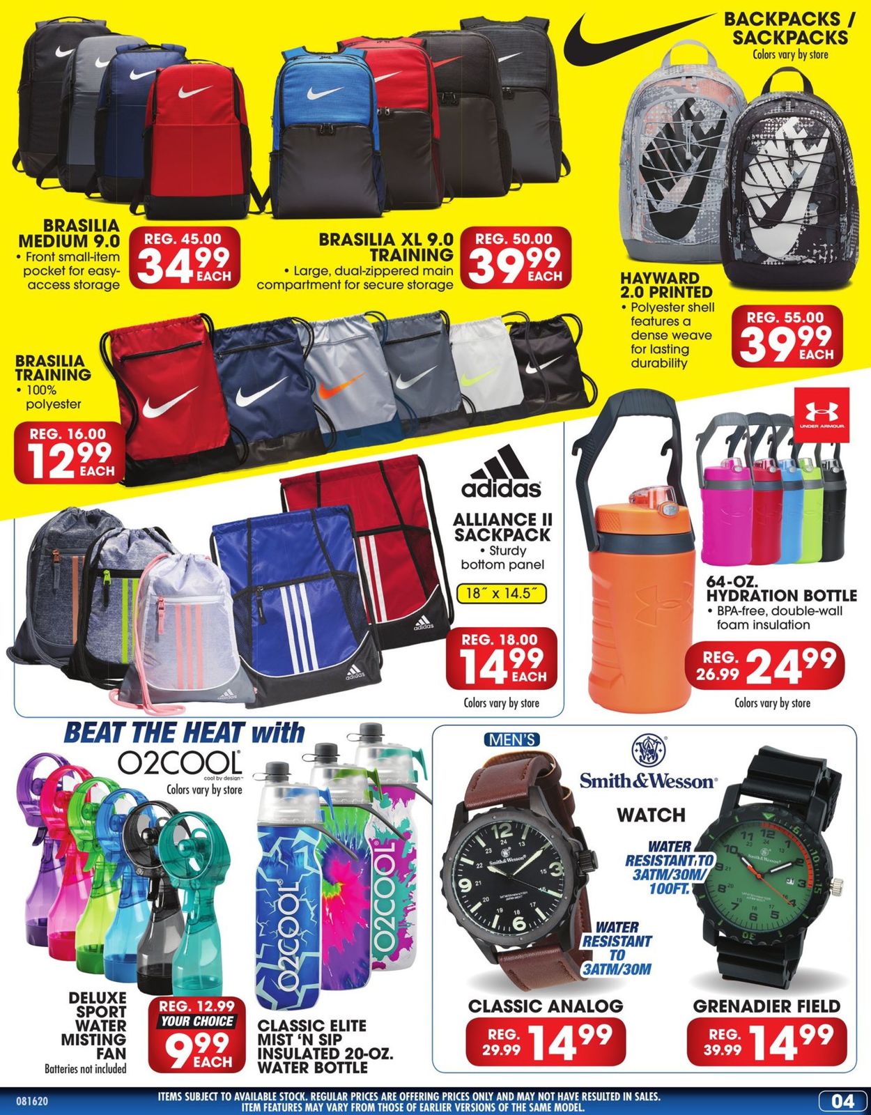 Catalogue Big 5 from 08/16/2020