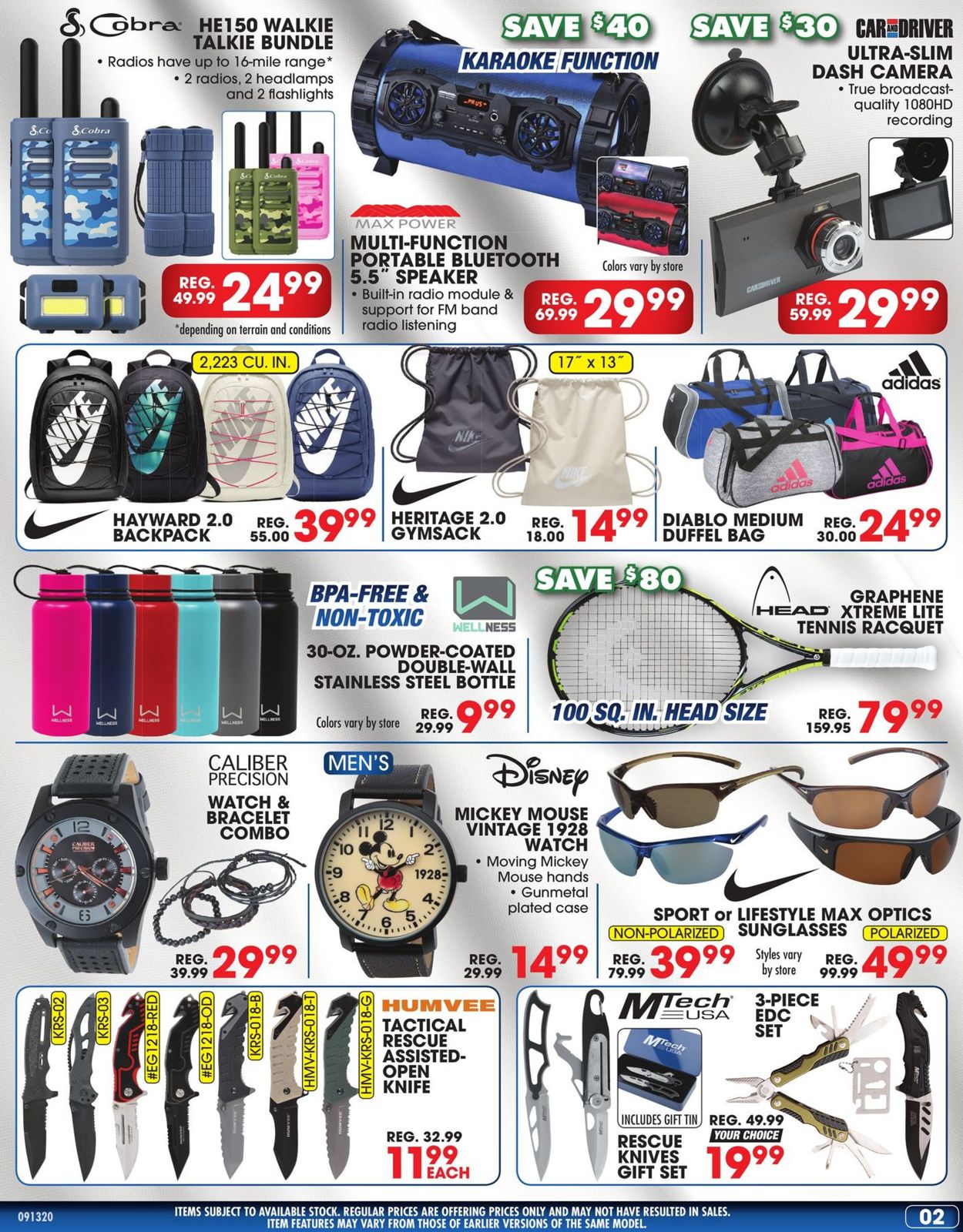 Catalogue Big 5 from 09/13/2020
