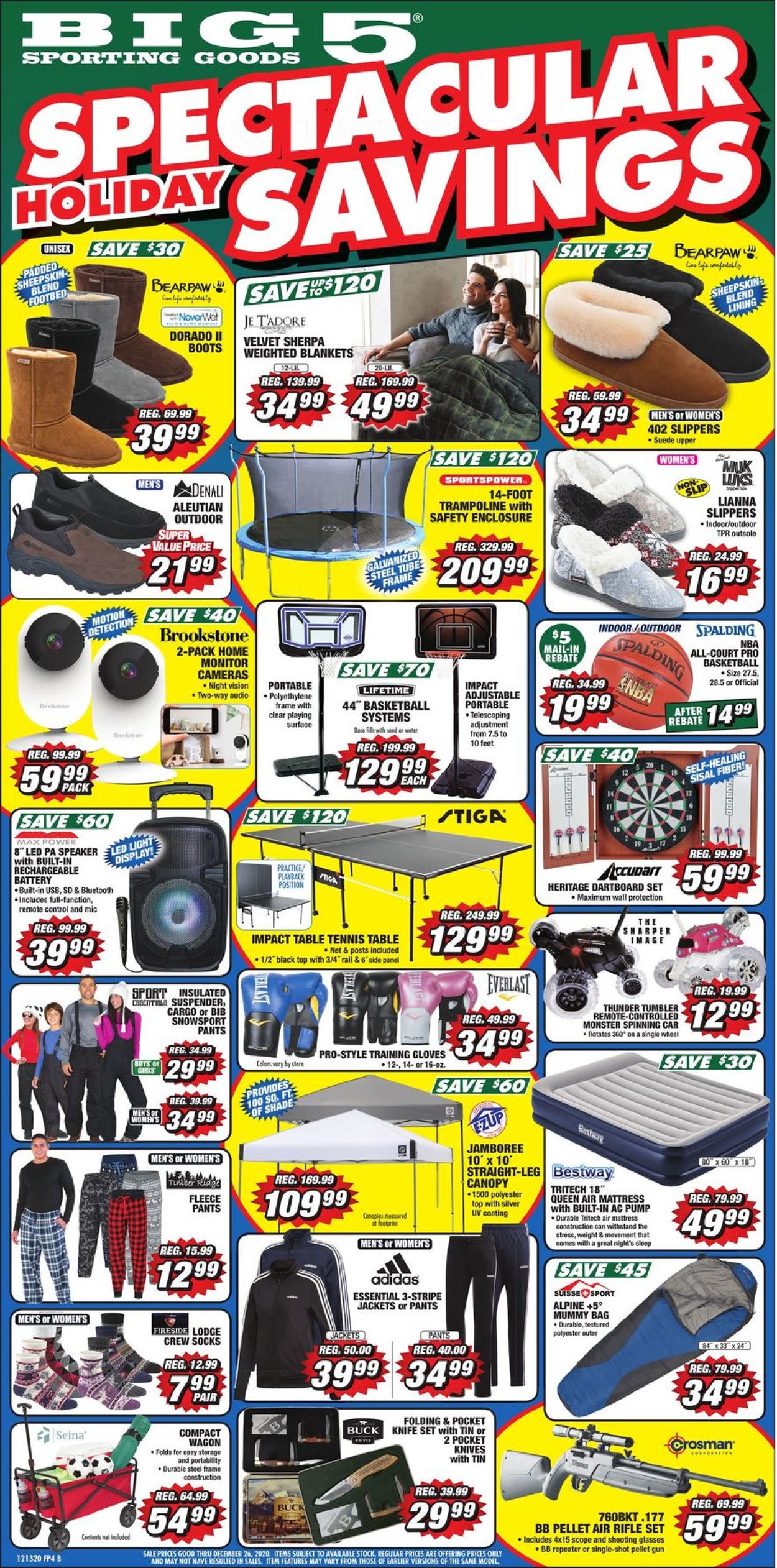 Catalogue Big 5 from 12/13/2020