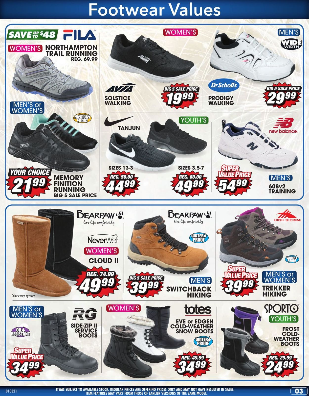 Catalogue Big 5 from 01/03/2021