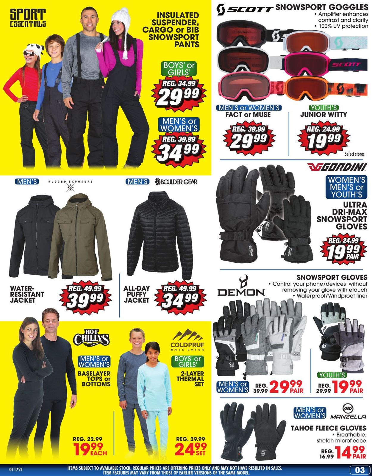 Catalogue Big 5 from 01/17/2021