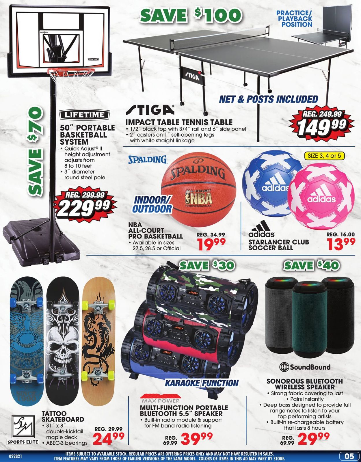Catalogue Big 5 from 02/28/2021