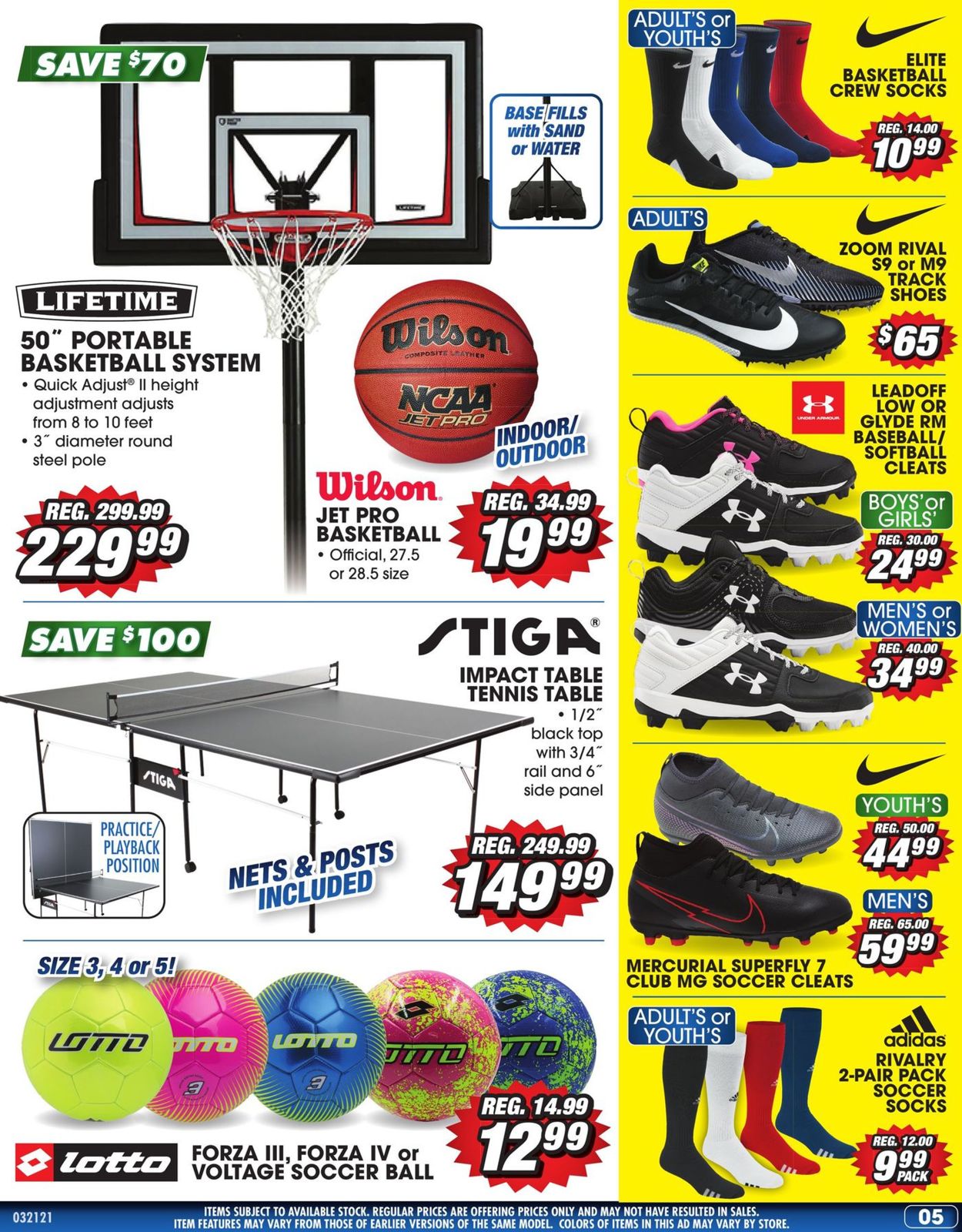 Catalogue Big 5 from 03/21/2021
