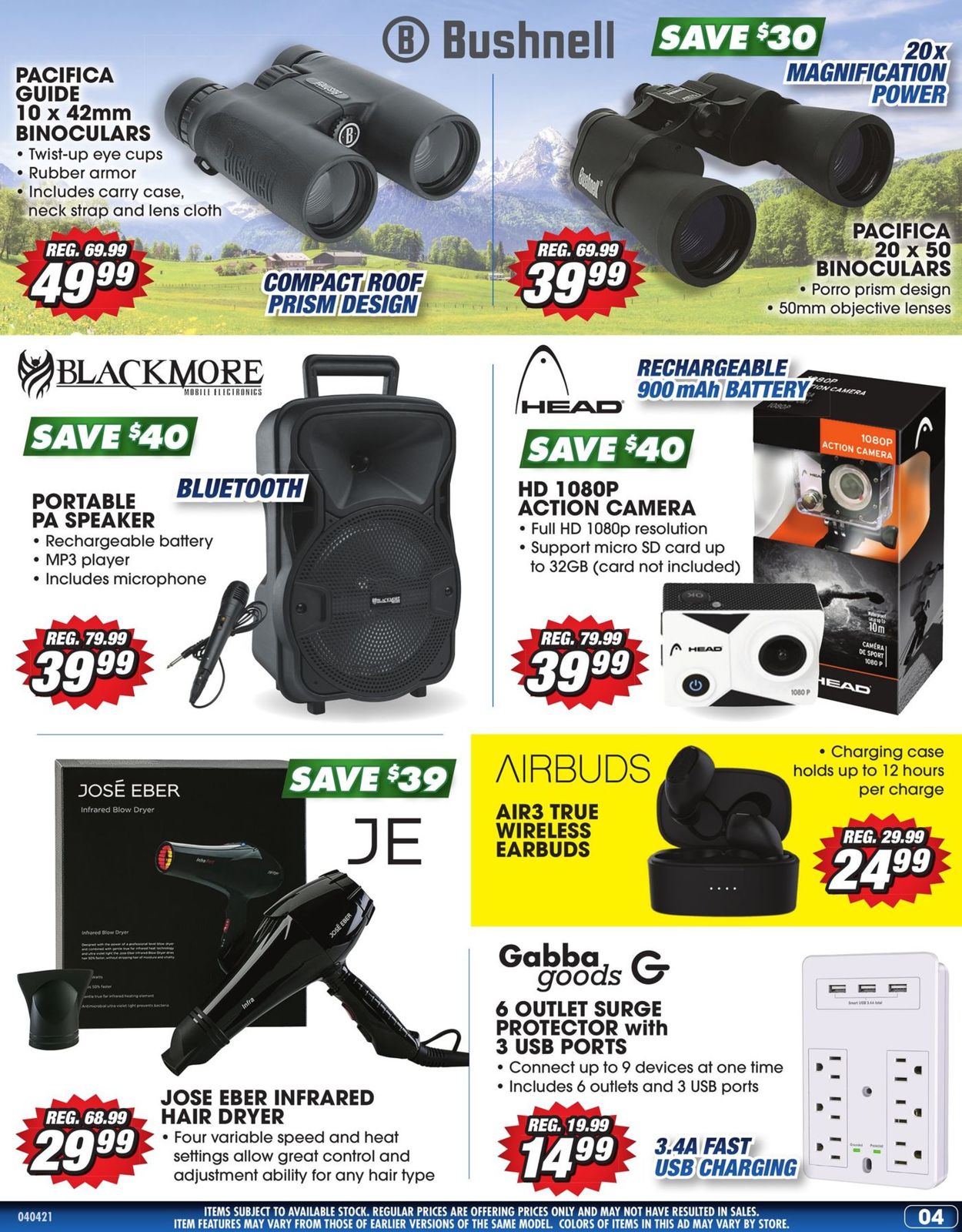 Catalogue Big 5 from 04/04/2021