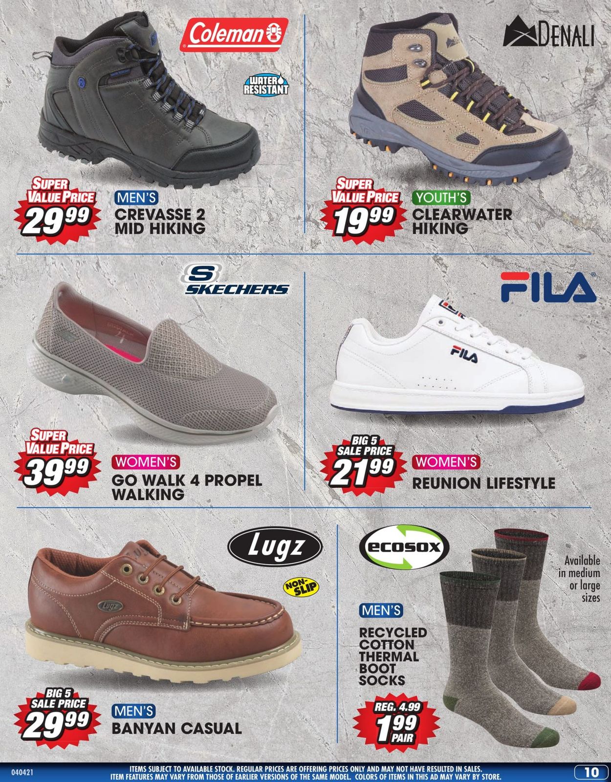 Catalogue Big 5 from 04/04/2021