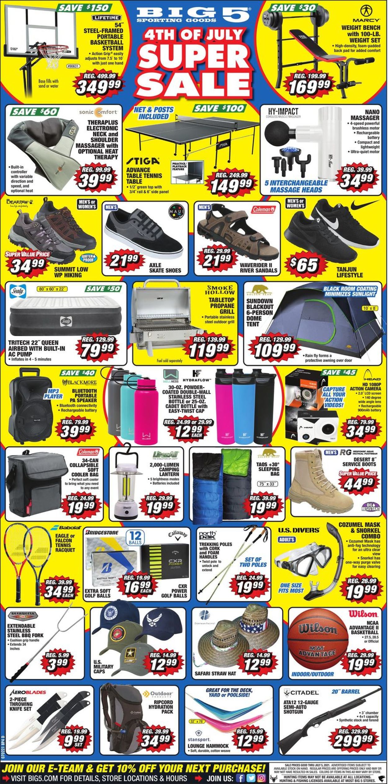 Catalogue Big 5 from 07/02/2021