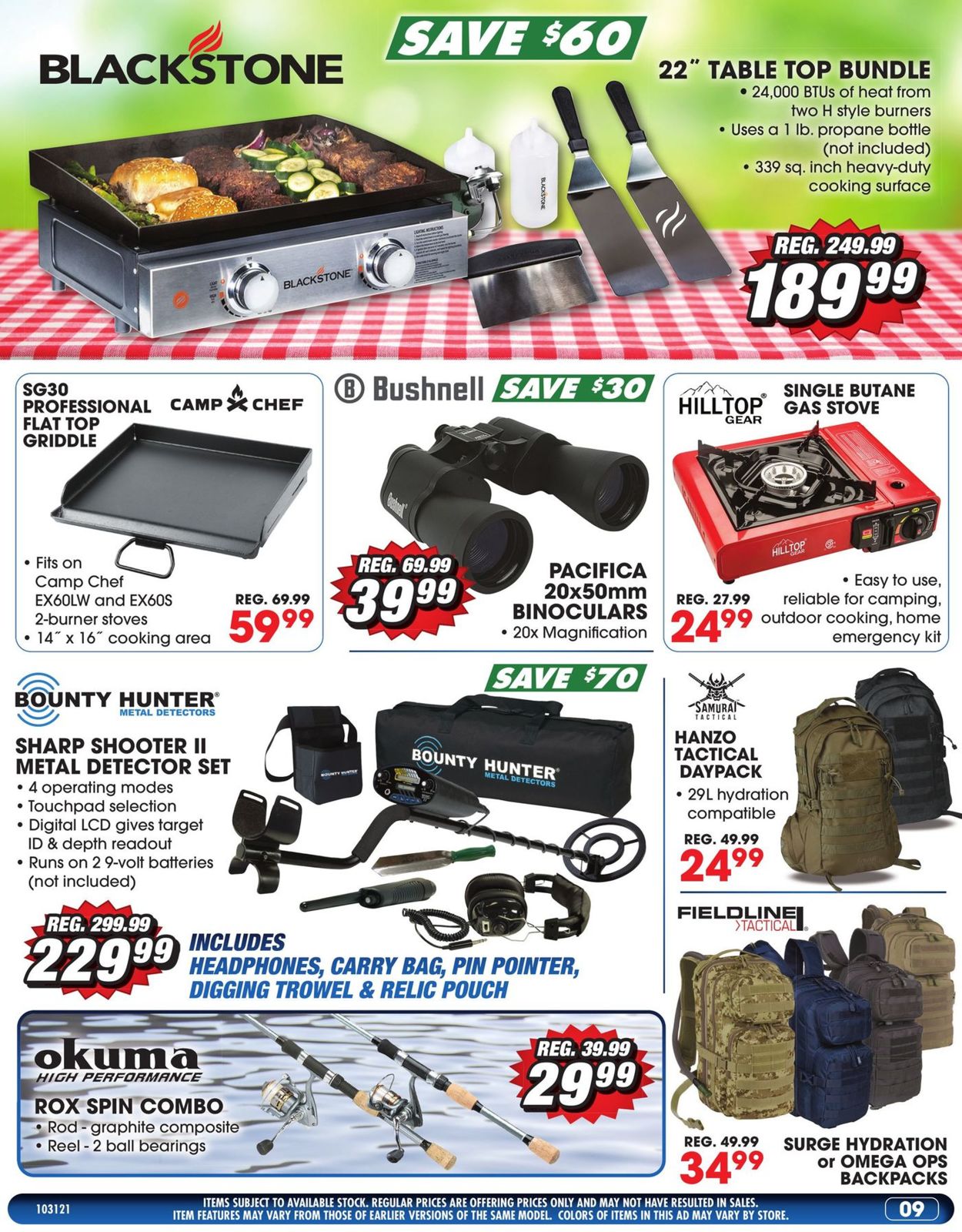 Catalogue Big 5 from 10/31/2021