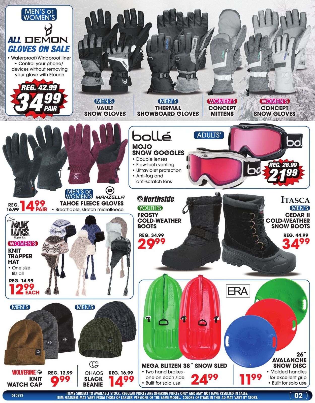 Catalogue Big 5 from 01/02/2022