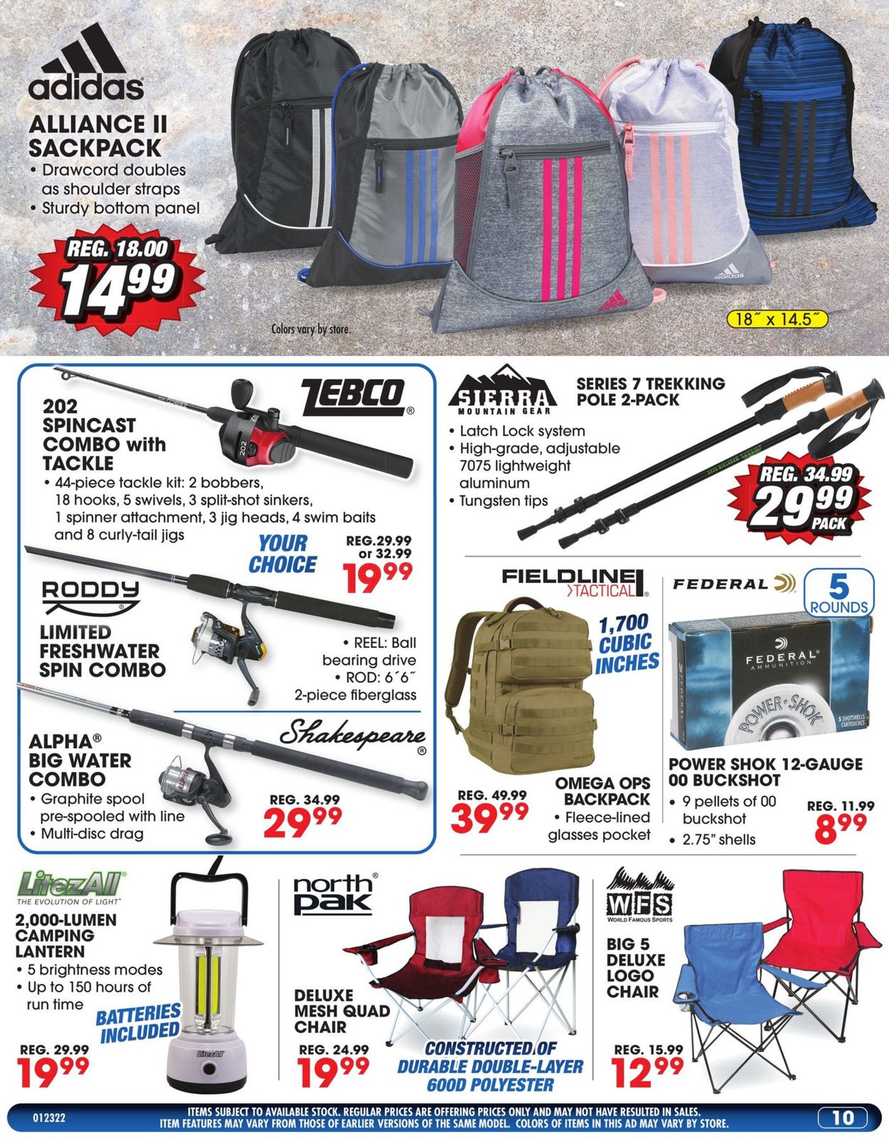 Catalogue Big 5 from 01/23/2022
