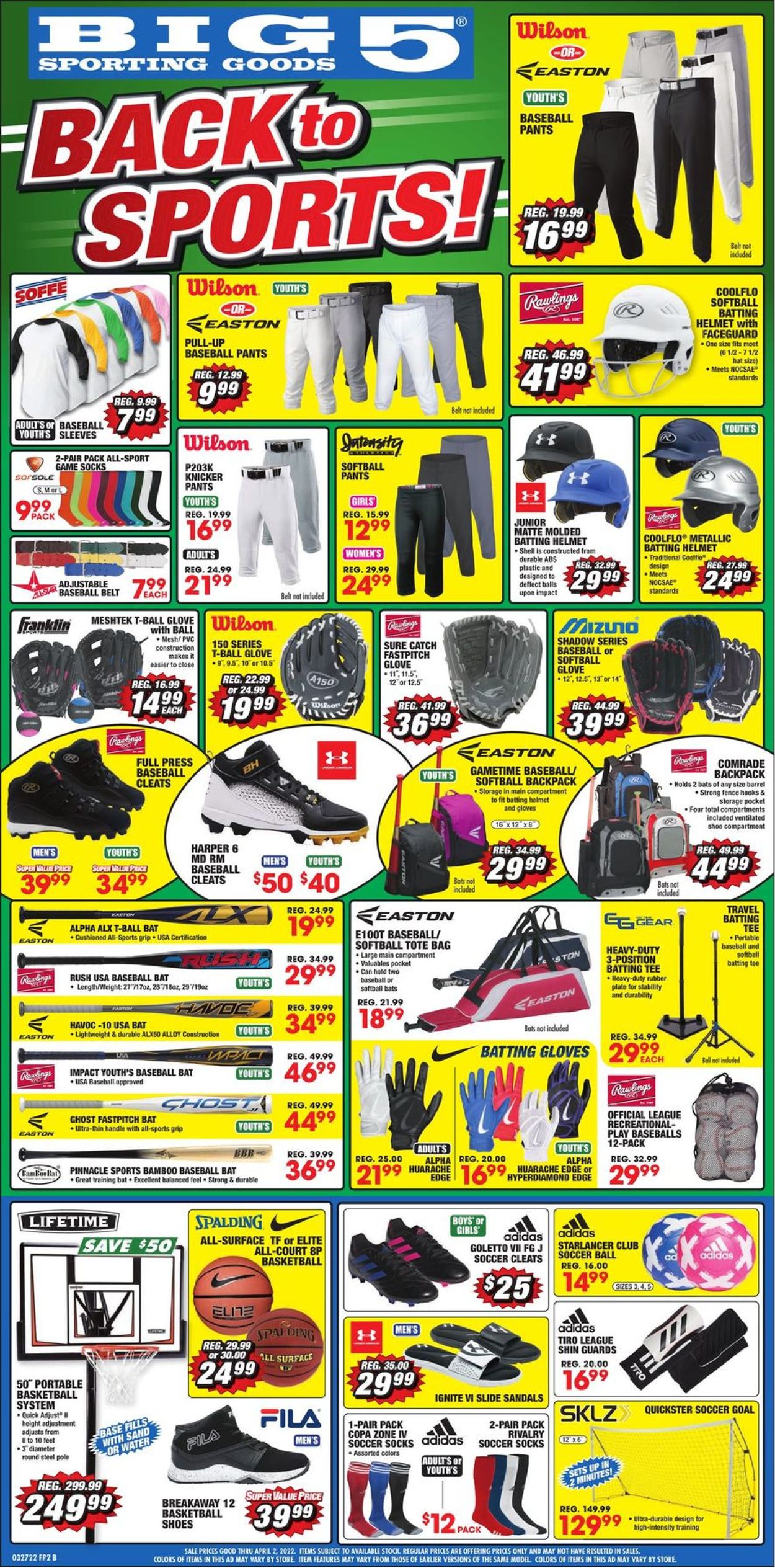 Catalogue Big 5 from 03/27/2022
