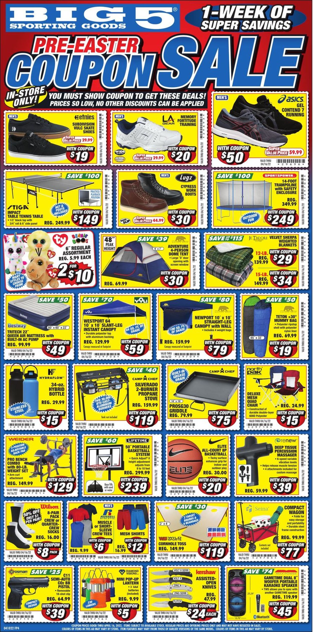 Catalogue Big 5 from 04/10/2022