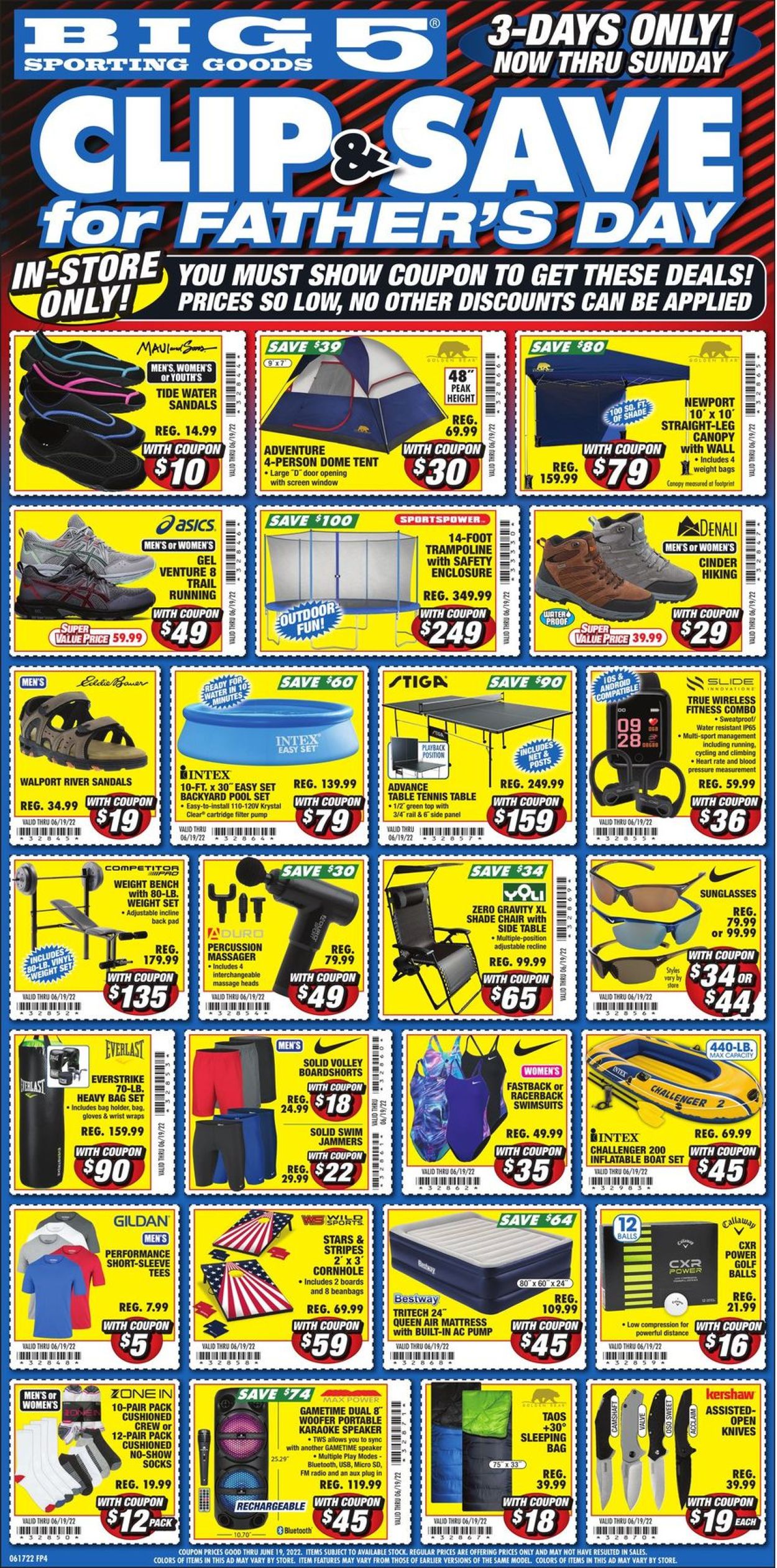 Catalogue Big 5 from 06/17/2022
