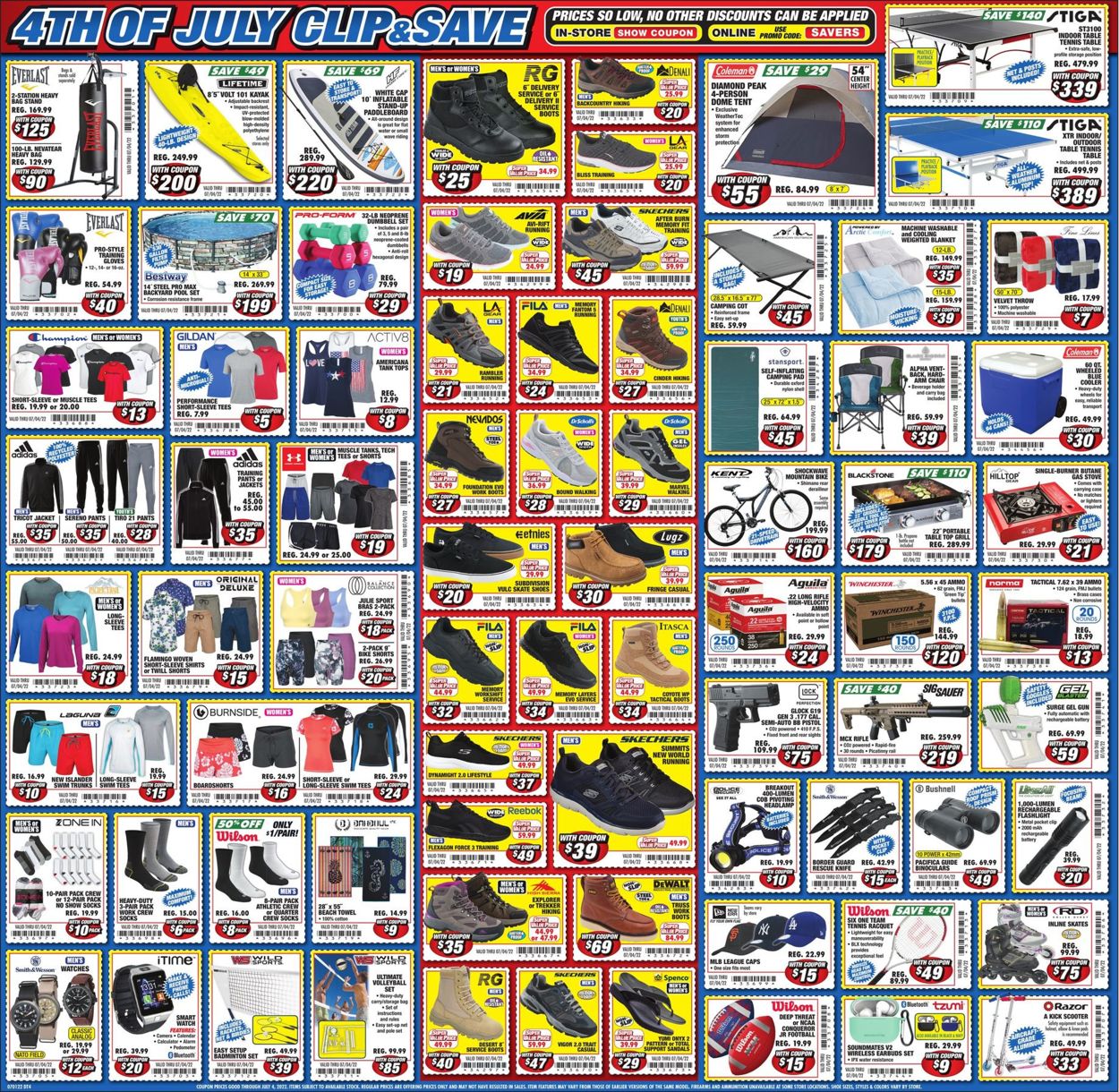 Catalogue Big 5 - 4th of July Sale from 07/01/2022
