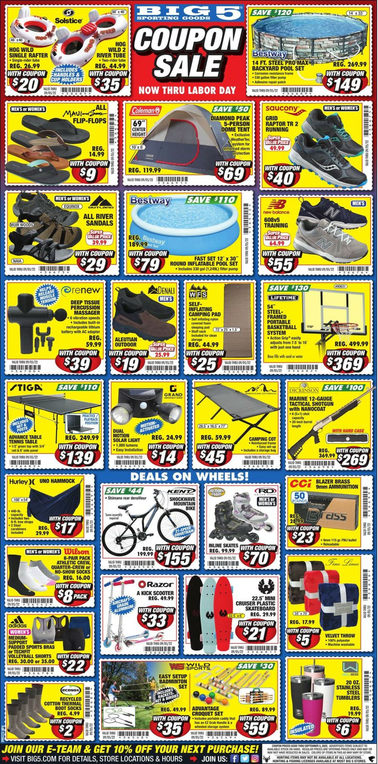 Catalogue Big 5 from 09/02/2022