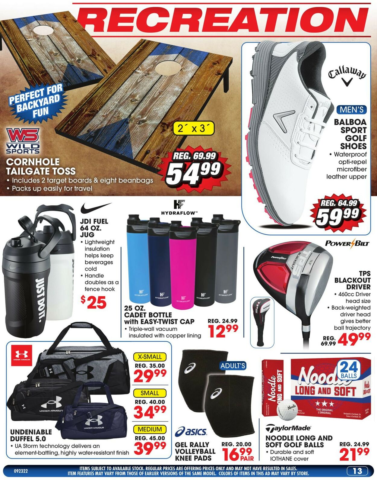 Catalogue Big 5 from 09/23/2022