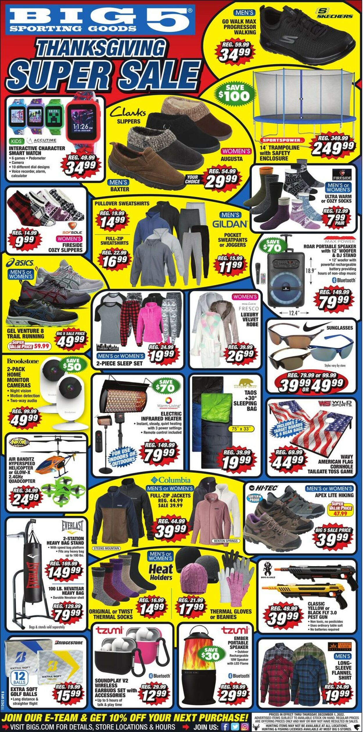 Catalogue Big 5 from 11/28/2022