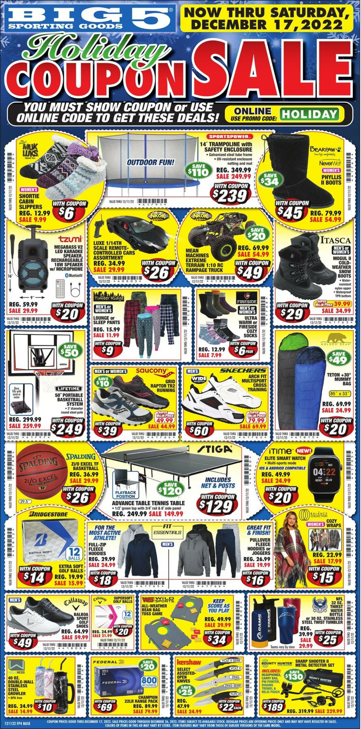 Catalogue Big 5 from 12/11/2022