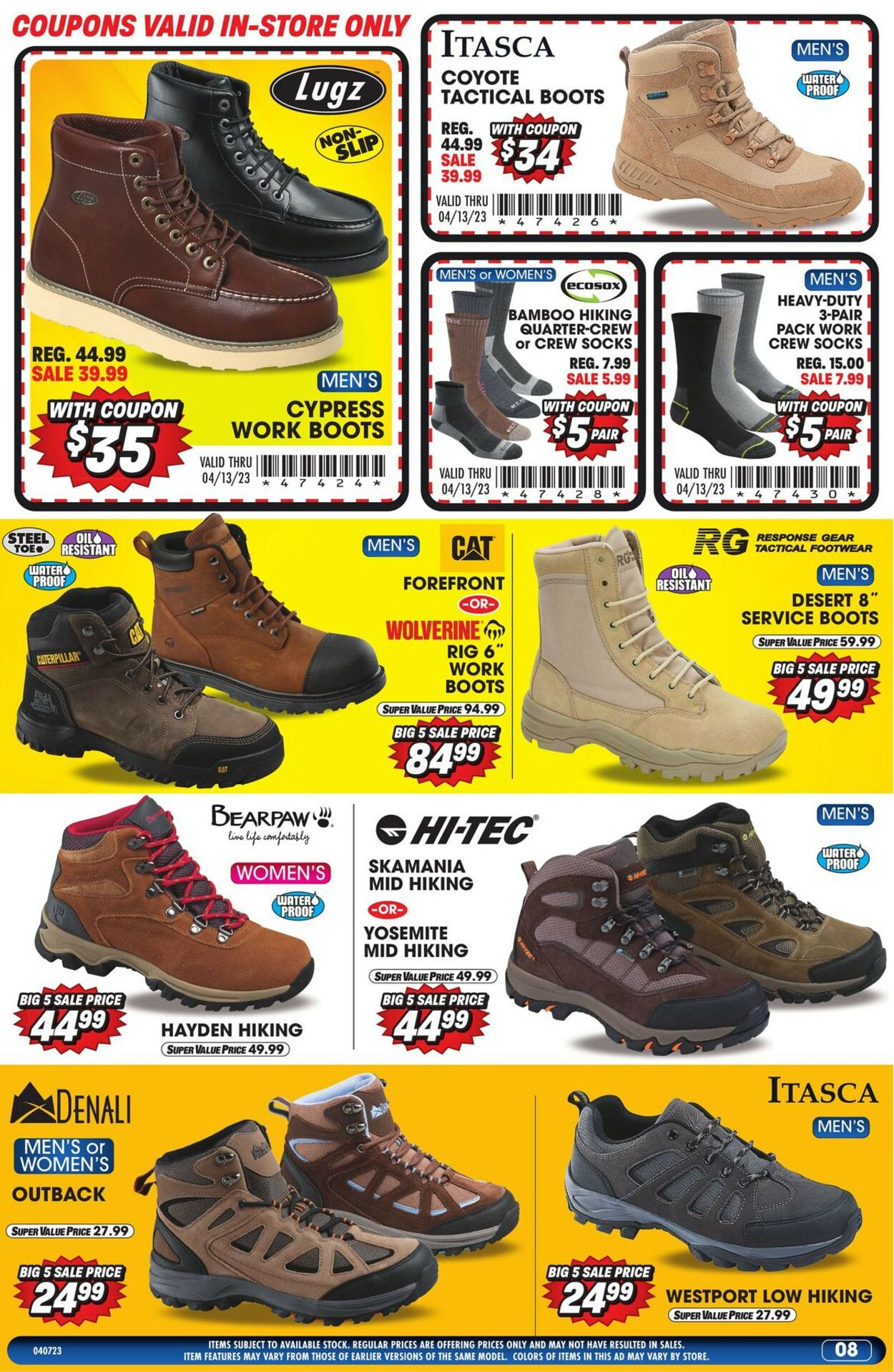 Catalogue Big 5 from 04/07/2023