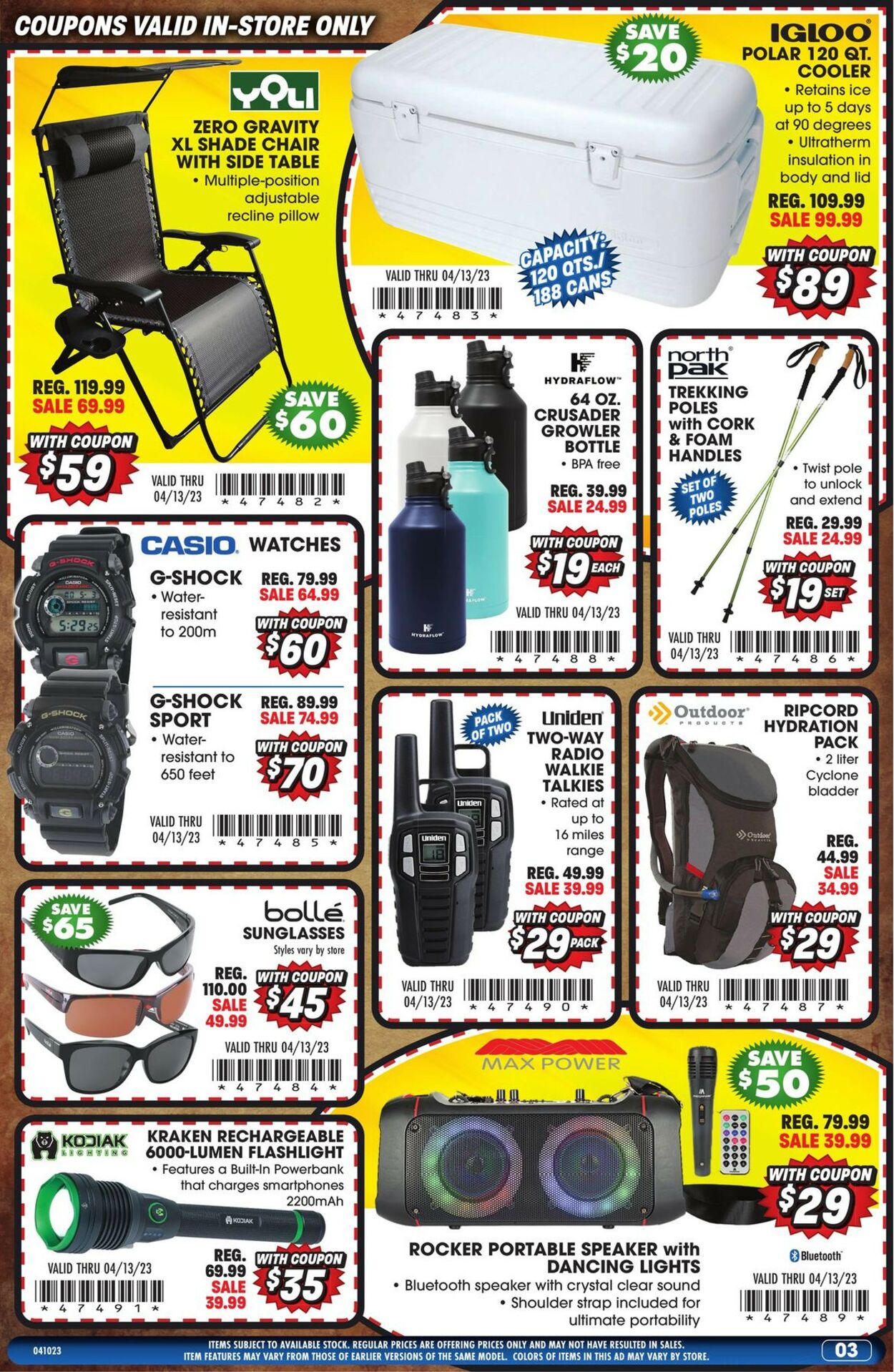 Catalogue Big 5 from 04/10/2023