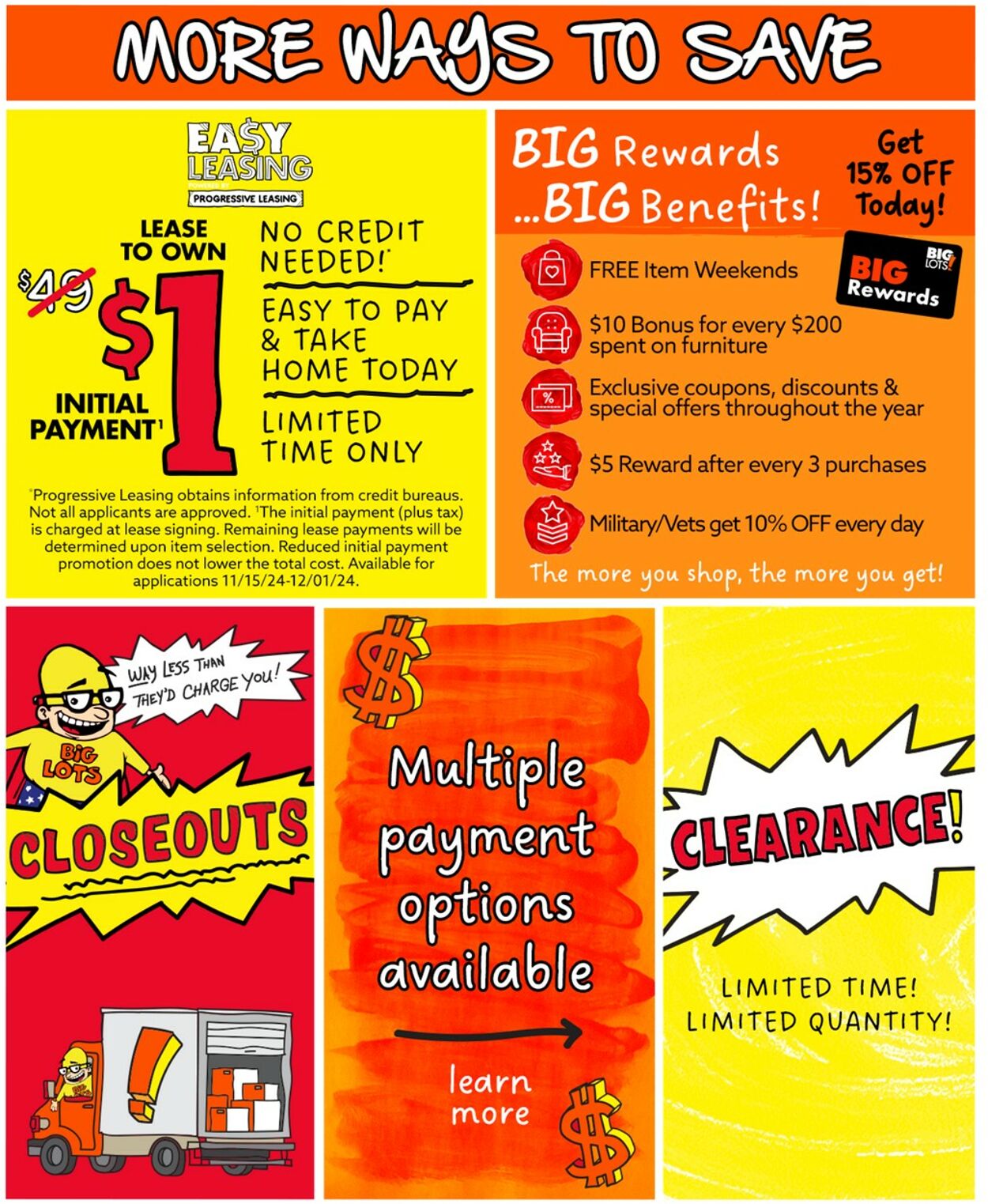 Catalogue Big Lots from 11/22/2024