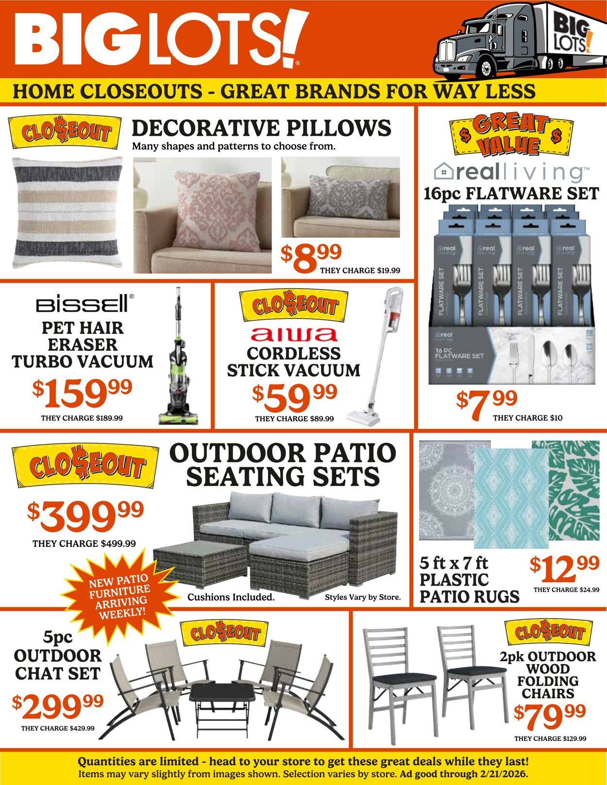 Catalogue Big Lots from 02/16/2026