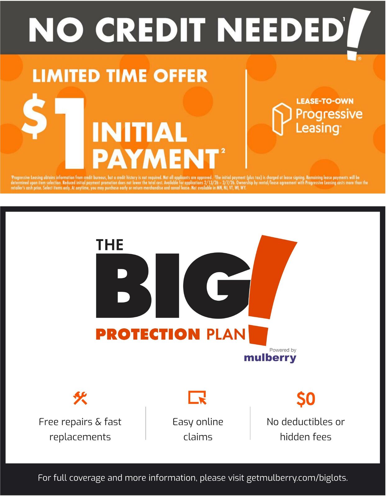 Catalogue Big Lots from 02/16/2026