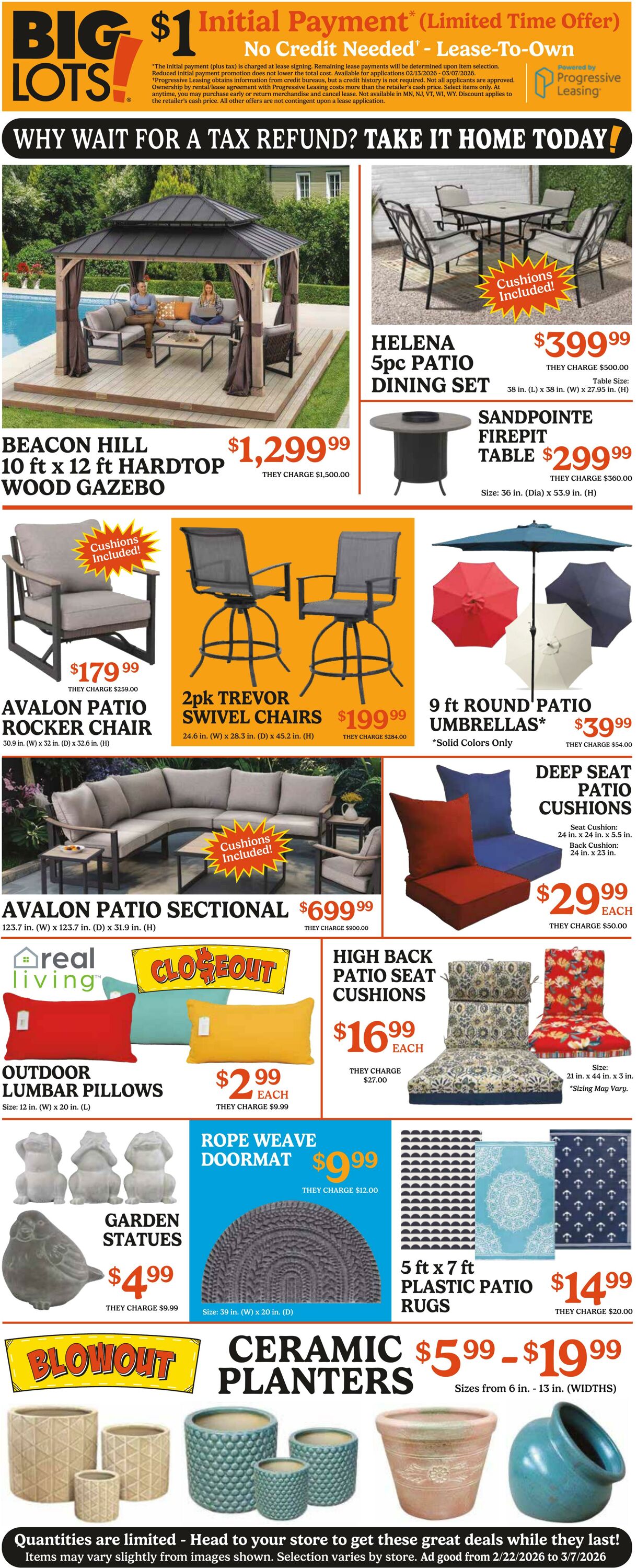 Catalogue Big Lots from 03/02/2026