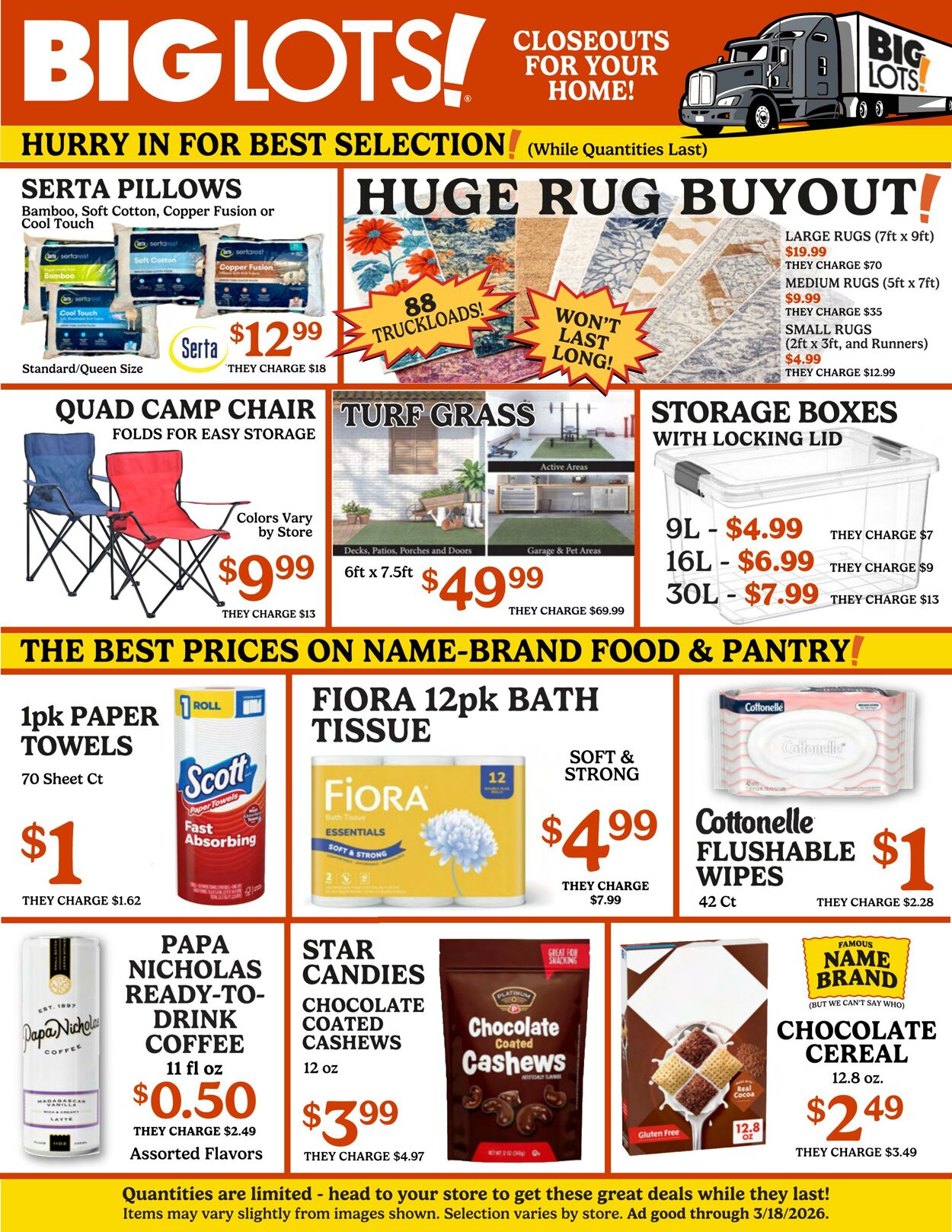Catalogue Big Lots from 03/16/2026