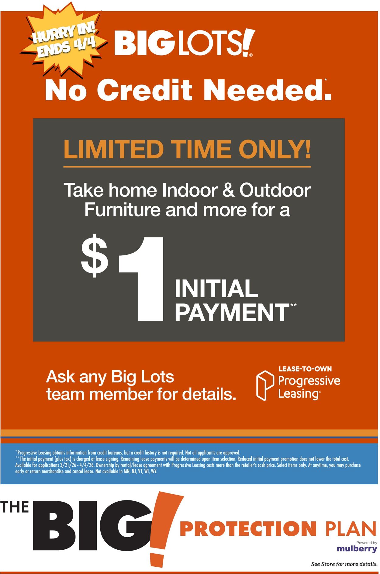 Catalogue Big Lots from 04/06/2026